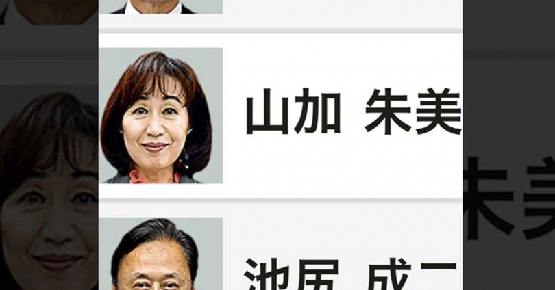 山加朱美當選大頭照曝光,與宣傳照判若兩人。(翻攝自推特)