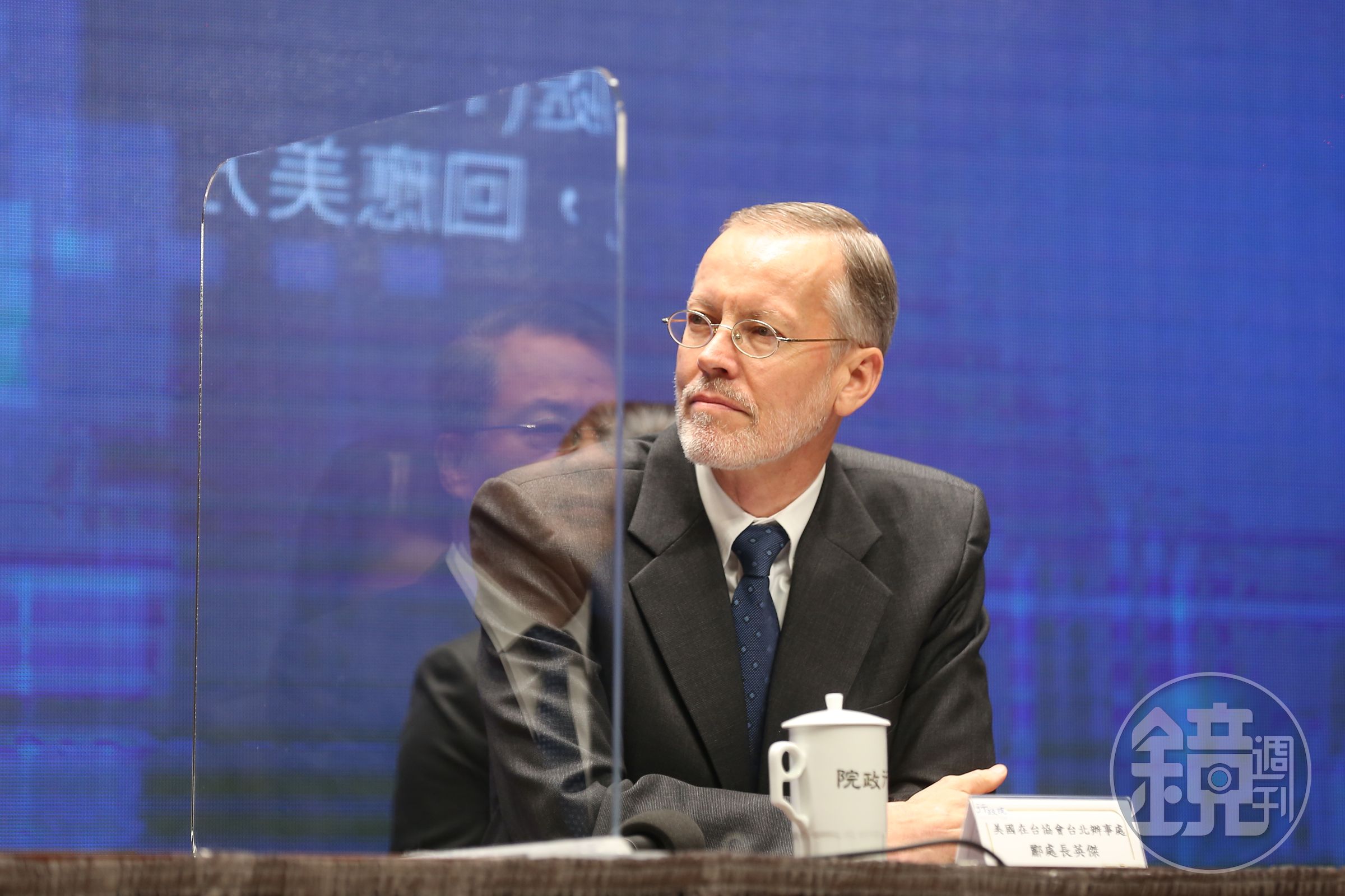 AIT處長酈英傑（圖）任期屆滿即將卸任離台，預計將由孫曉雅擔任新任處長。（本刊資料照）