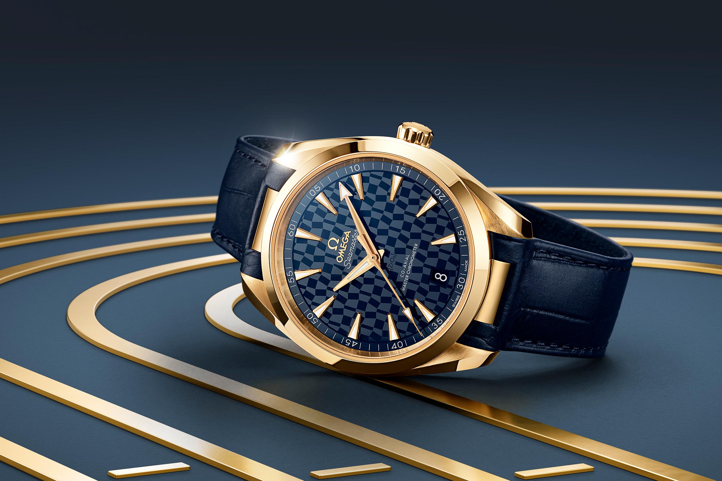 【新錶2021】東京奧運在即，歐米茄再發表黃金材質海馬Aqua Terra特別版