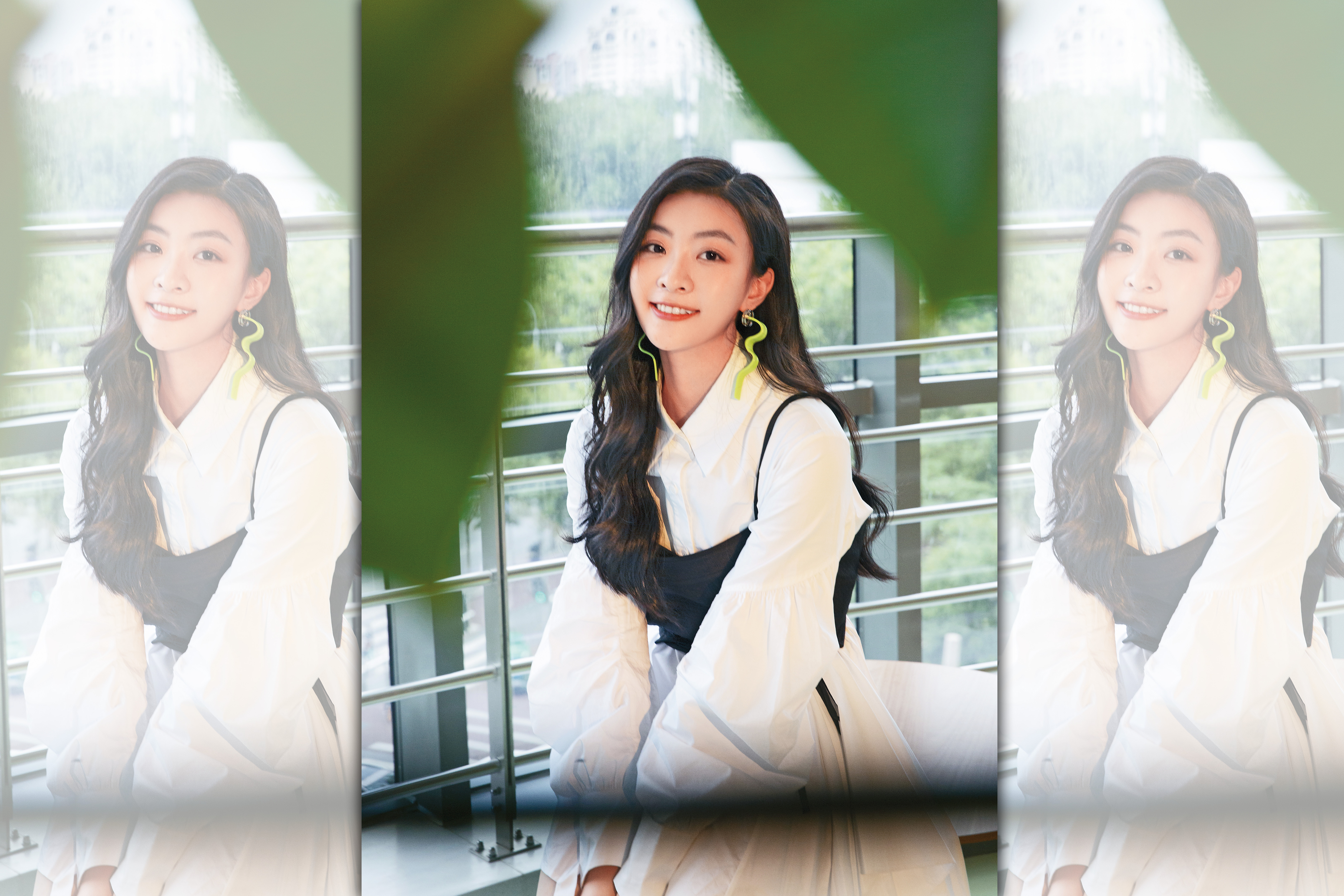 雖然參加選秀未能成團出道,王承渲不放棄星夢,還當上了偶像劇女主角。(愛奇藝國際站提供)