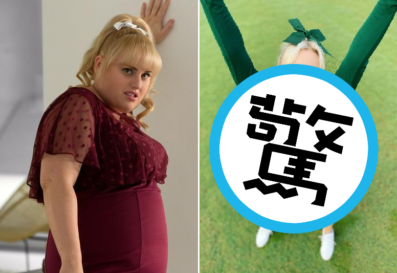 瑞貝爾威爾森甩肉30公斤，穿起啦啦隊服青春無敵。（翻攝自瑞貝爾威爾森IG）