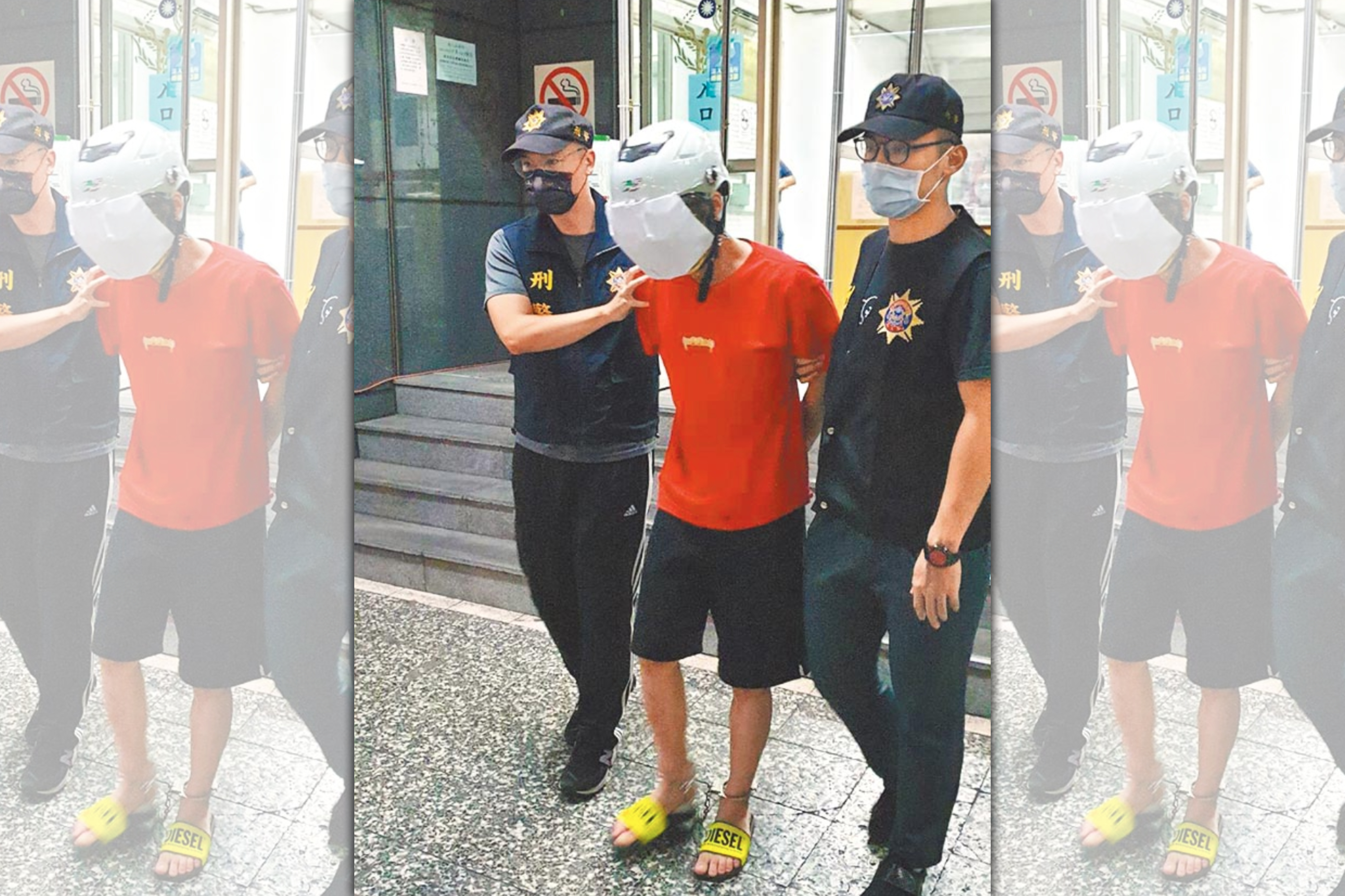 王姓凶嫌因不滿母親欲買下他手上300萬元股權，竟對媽媽痛下殺手。（翻攝畫面）