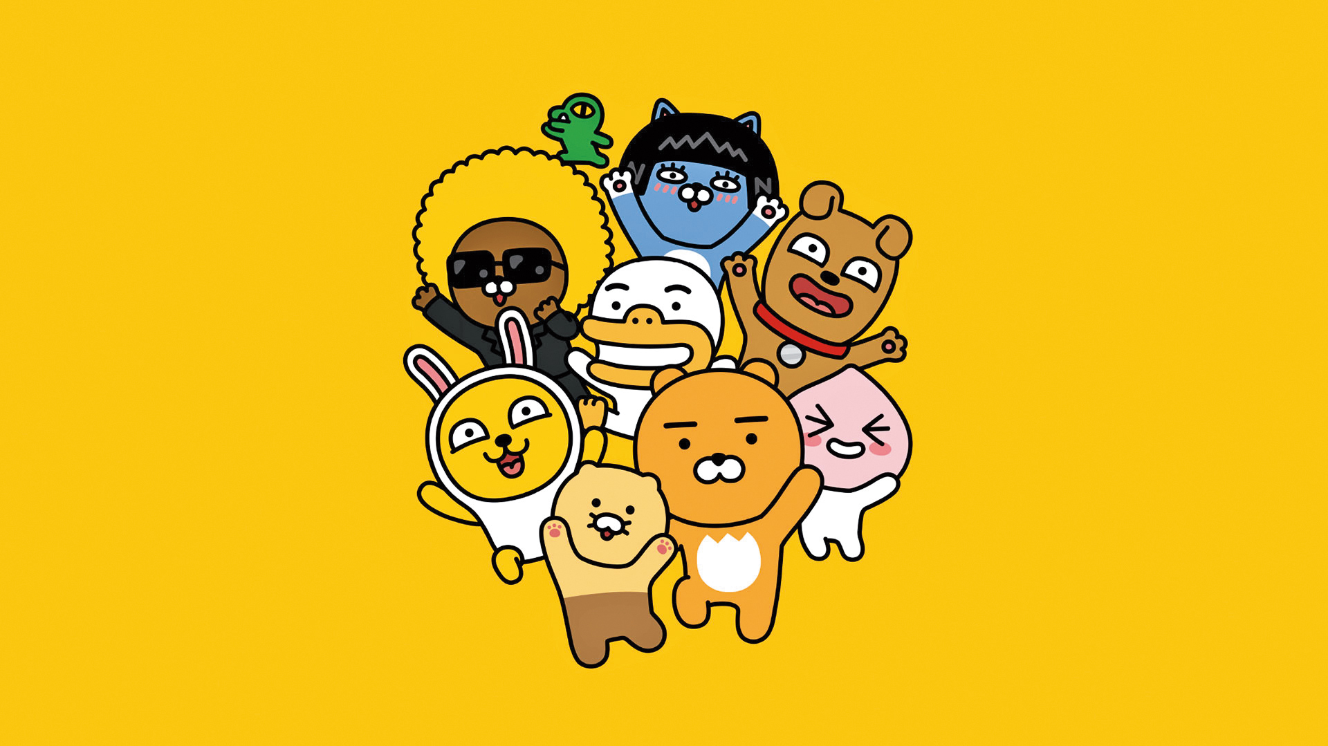 Kakao Friends除了是韓國最受歡迎的角色,也深受台灣人喜愛。