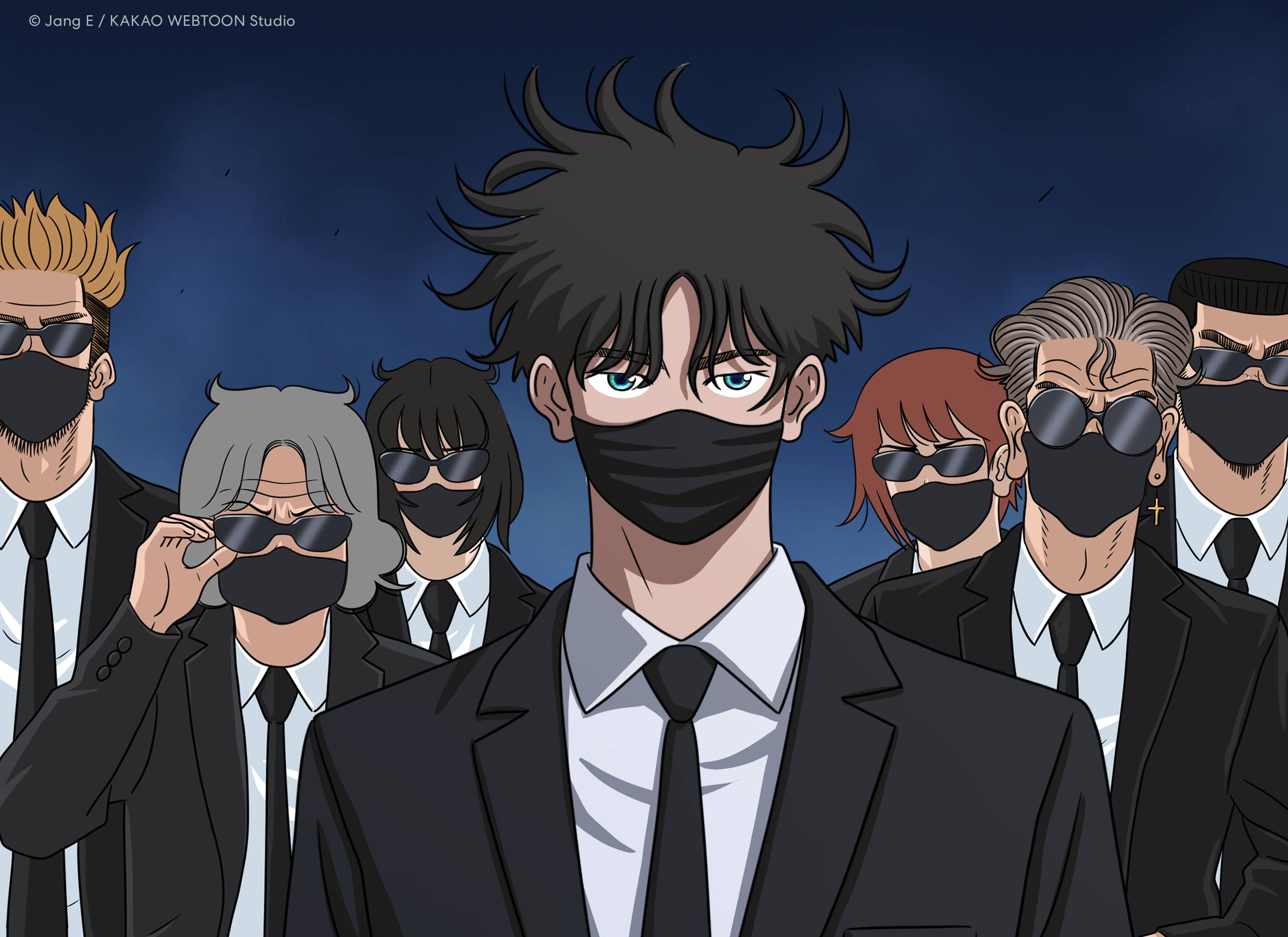 Kakao Entertainment旗下網漫平台「KAKAO WEBTOON」正式進軍台灣，作品包含其知名IP《驅魔麵館》。（Kakao Entertainment提供）