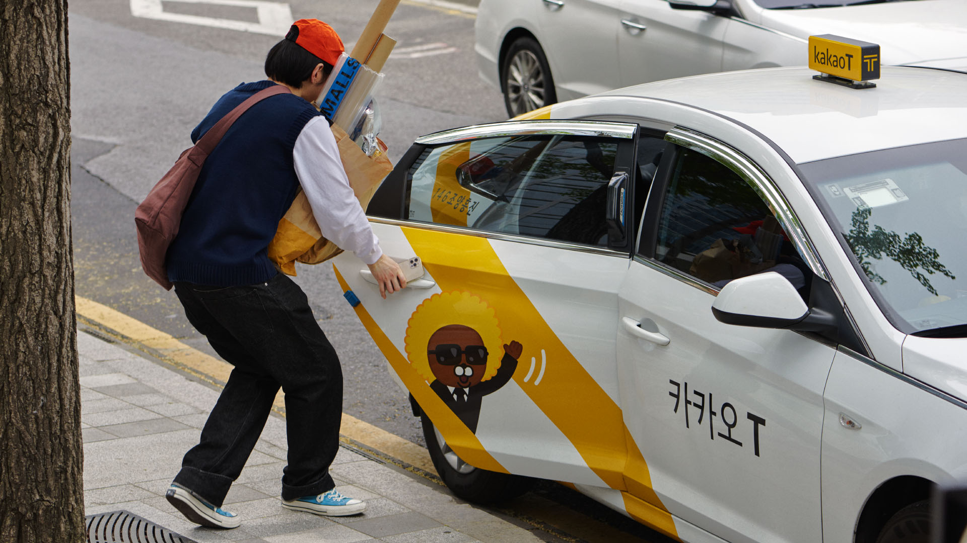 Kakao推出的叫車服務「Kakao T」，是韓國最大的叫車App。（翻攝kakaocorp.com）