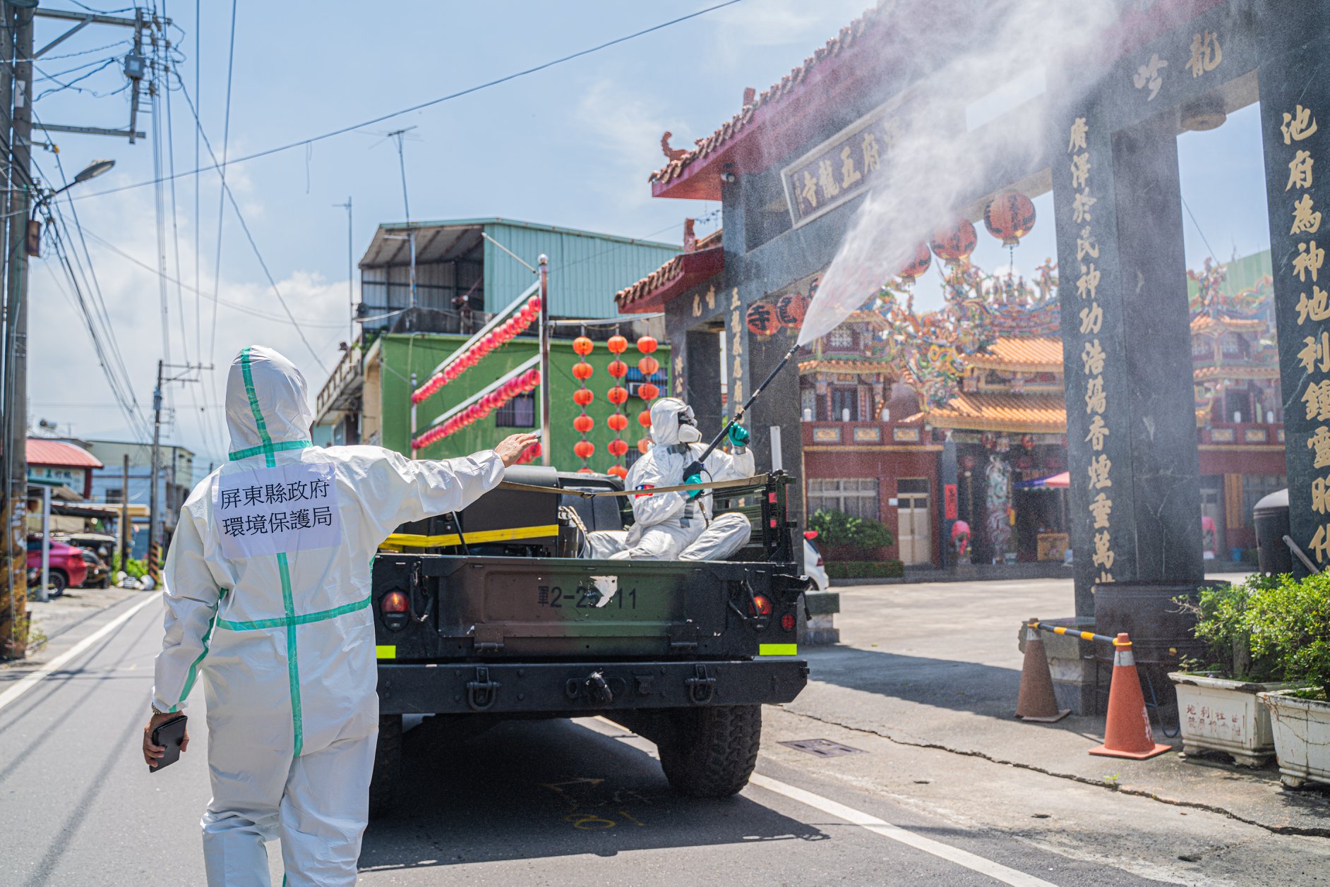 屏東成功控制Delta變種病毒株的擴散,縣長潘孟安感謝眾人共同守住這一仗。(翻攝自潘孟安臉書)