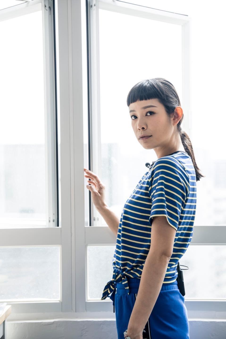 已當保全一年的楊淇,7月正式請辭,將投入舞台劇演出。(翻攝自楊淇臉書)