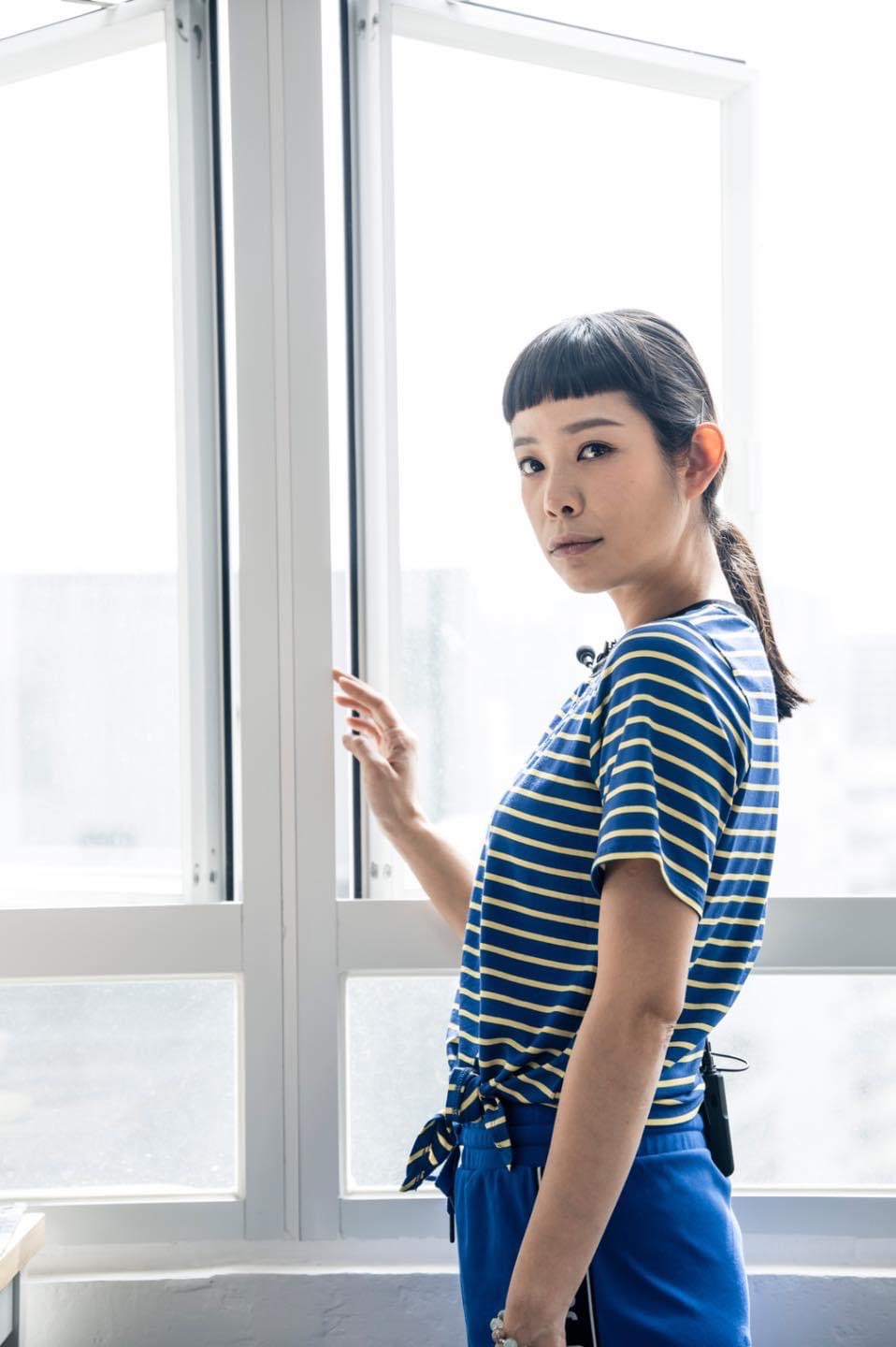 已當保全一年的楊淇，7月正式請辭，將投入舞台劇演出。（翻攝自楊淇臉書）