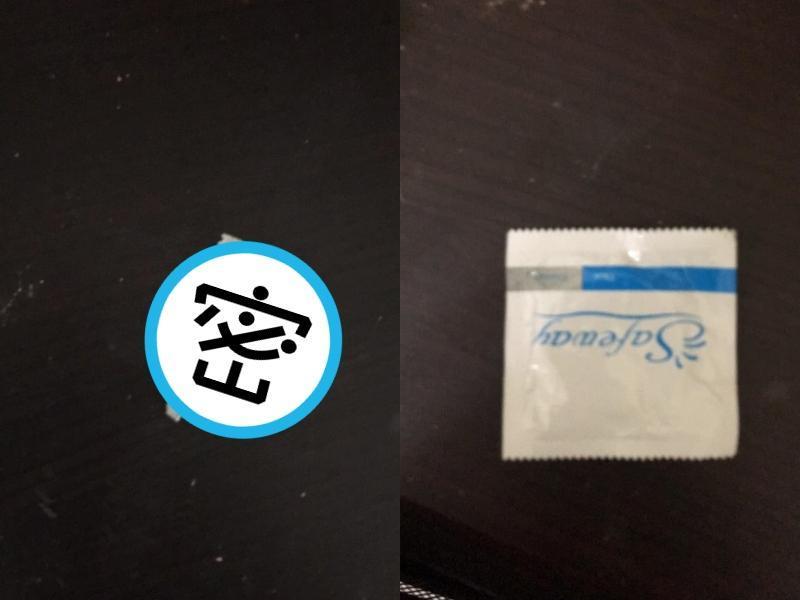 女網友在男友房內發現疑似保險套用過的包裝痕跡,讓她勃然大怒。(翻攝自臉書社團「爆廢公社二館」)