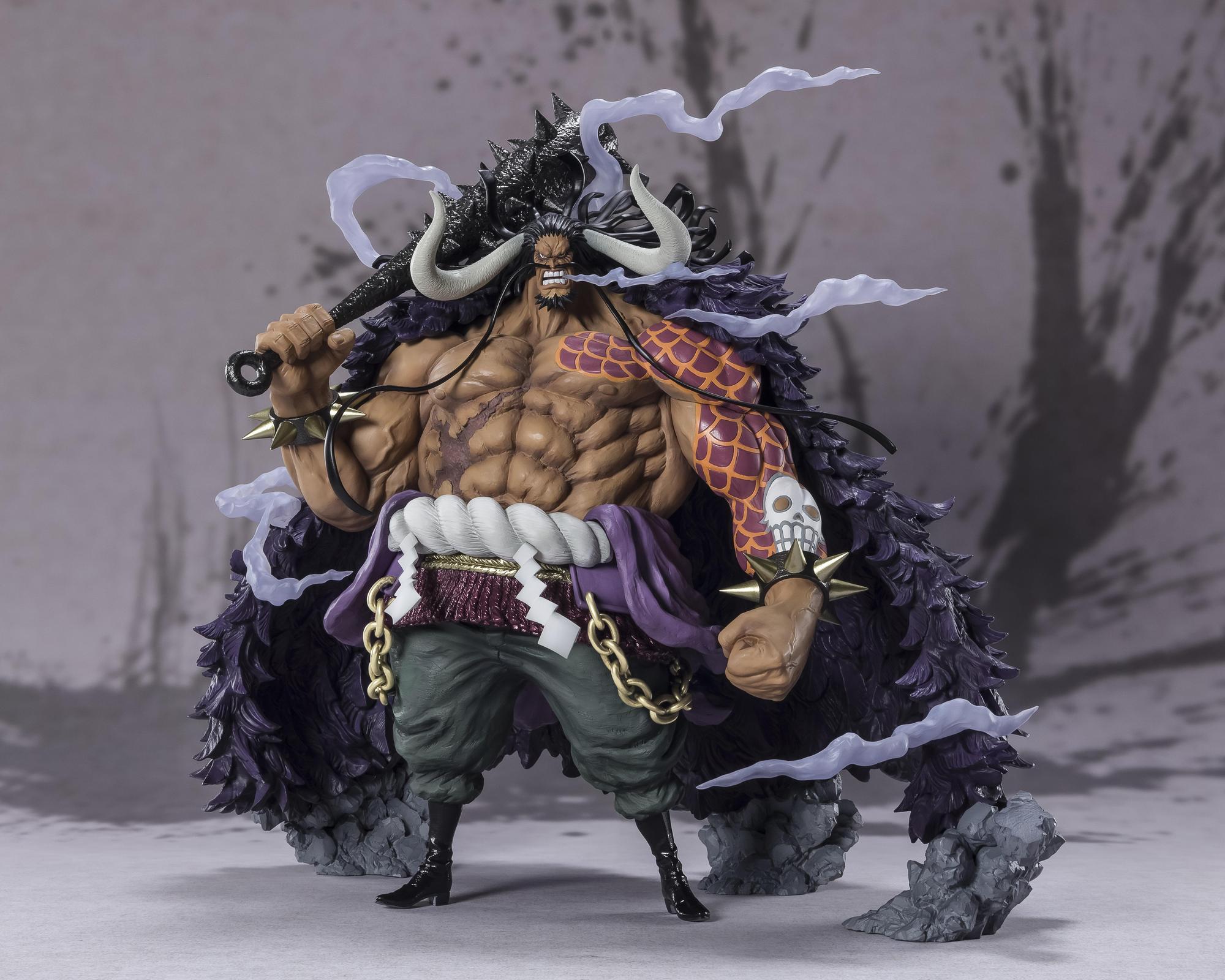 Figuarts ZERO航海王系列商品中最大尺寸的「百獸海道」試作品將在特展中亮相。（台灣萬代南夢宮提供）