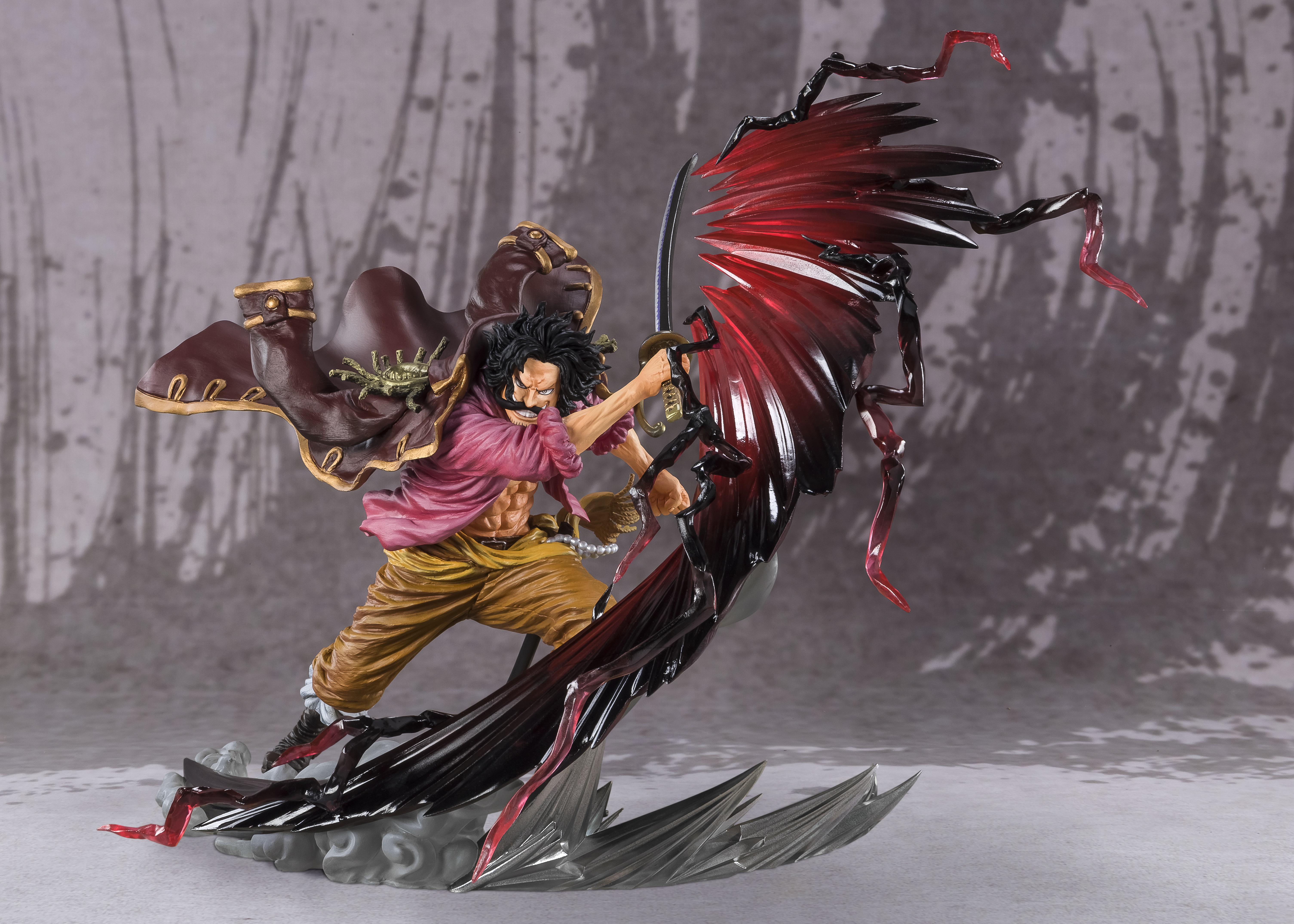 Figuarts ZERO的「D・羅傑」試作品。（台灣萬代南夢宮提供）