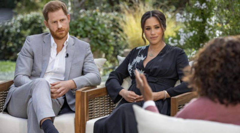 哈利與梅根曾在歐普拉專訪中，大談英國王室內幕。（翻攝meghanmarkle_official IG）