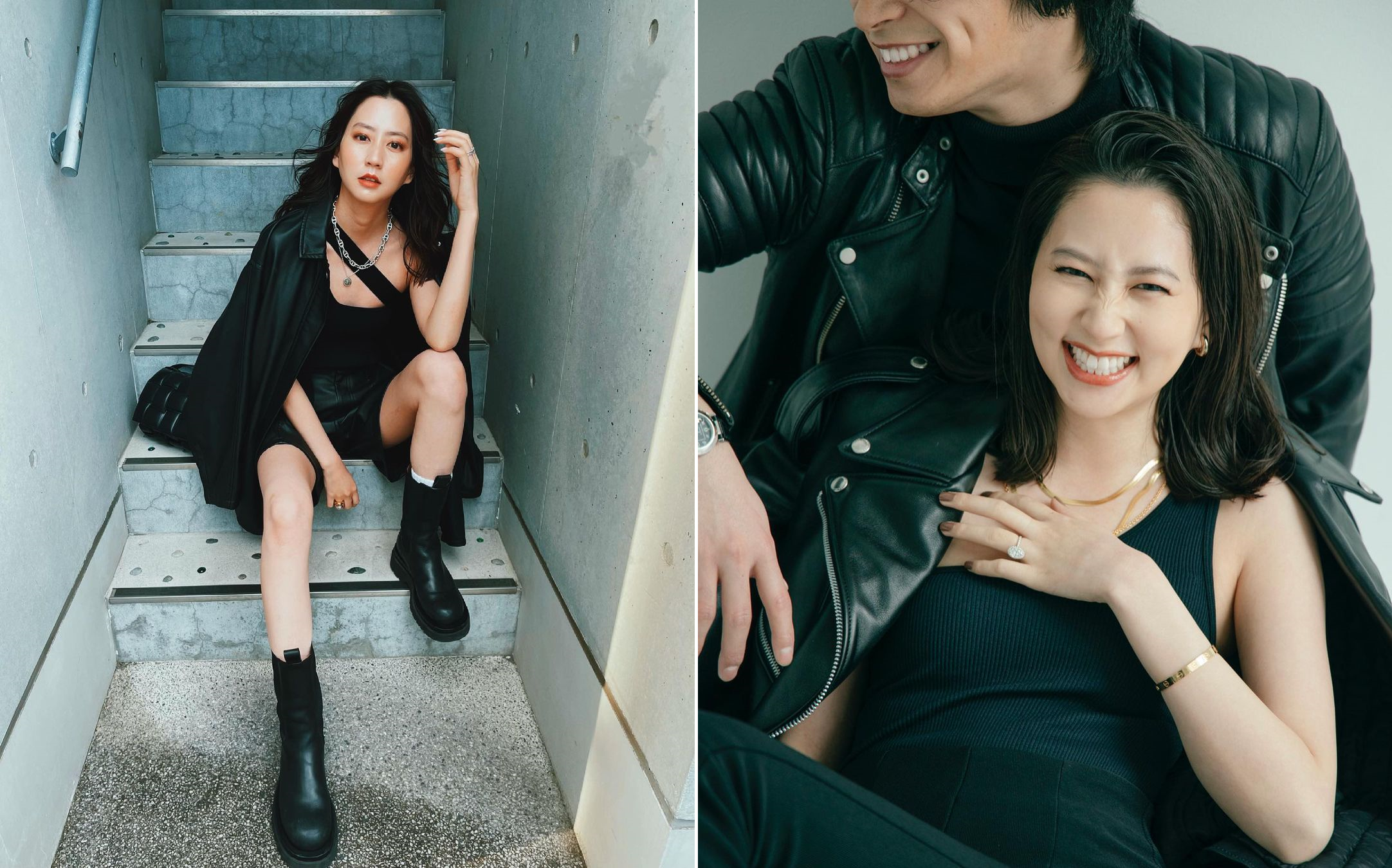 河北麻友子和老公互動甜蜜，在一起7年每天都一起洗澡。（翻攝自河北麻友子IG）