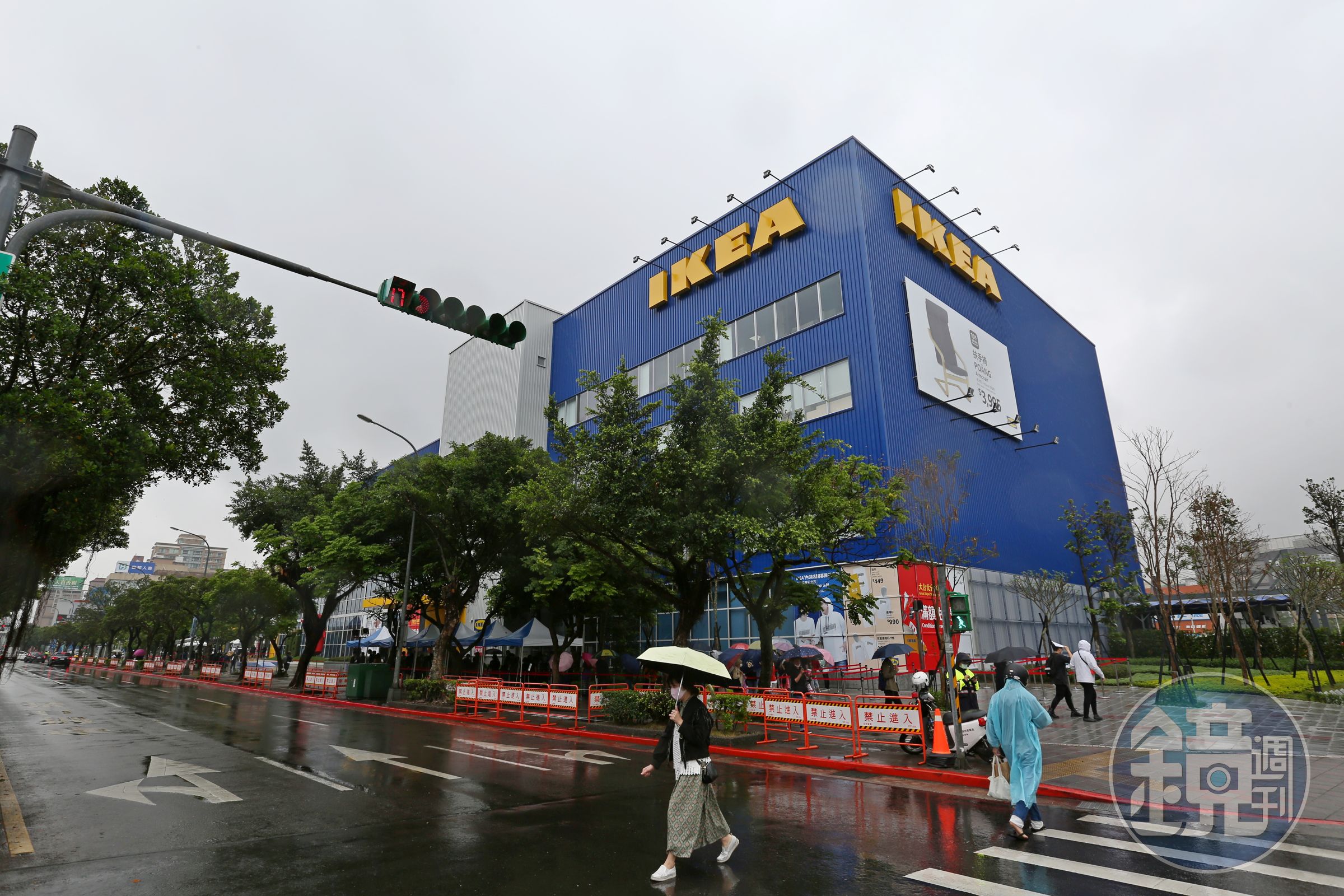 除了內湖好市多，北市府今也要求內湖IKEA停業一天。（本刊資料照）
