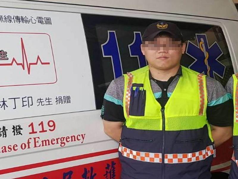 陳志帆陸續救了8人脫困，自己卻因攜帶氧氣不足，英勇殉職。（彰化縣政府提供）