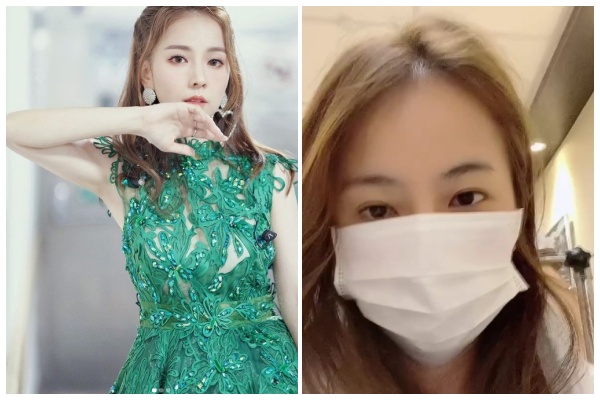 香港女歌手接種疫苗卻被護士「打空針」，隨後出現暈眩、抽搐等症狀。（翻攝自谷婭溦IG）