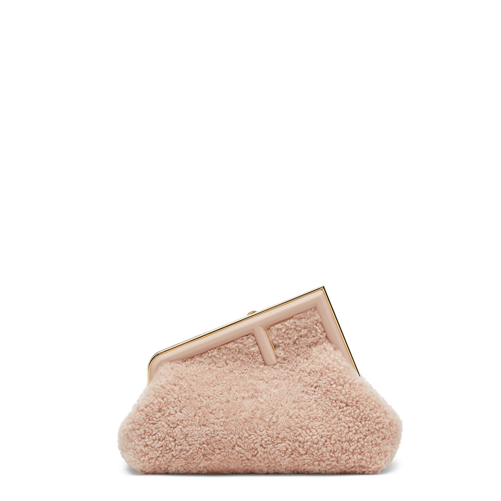 裸膚色羔羊絨毛First Small NT$98,000 FENDI。（FENDI提供）