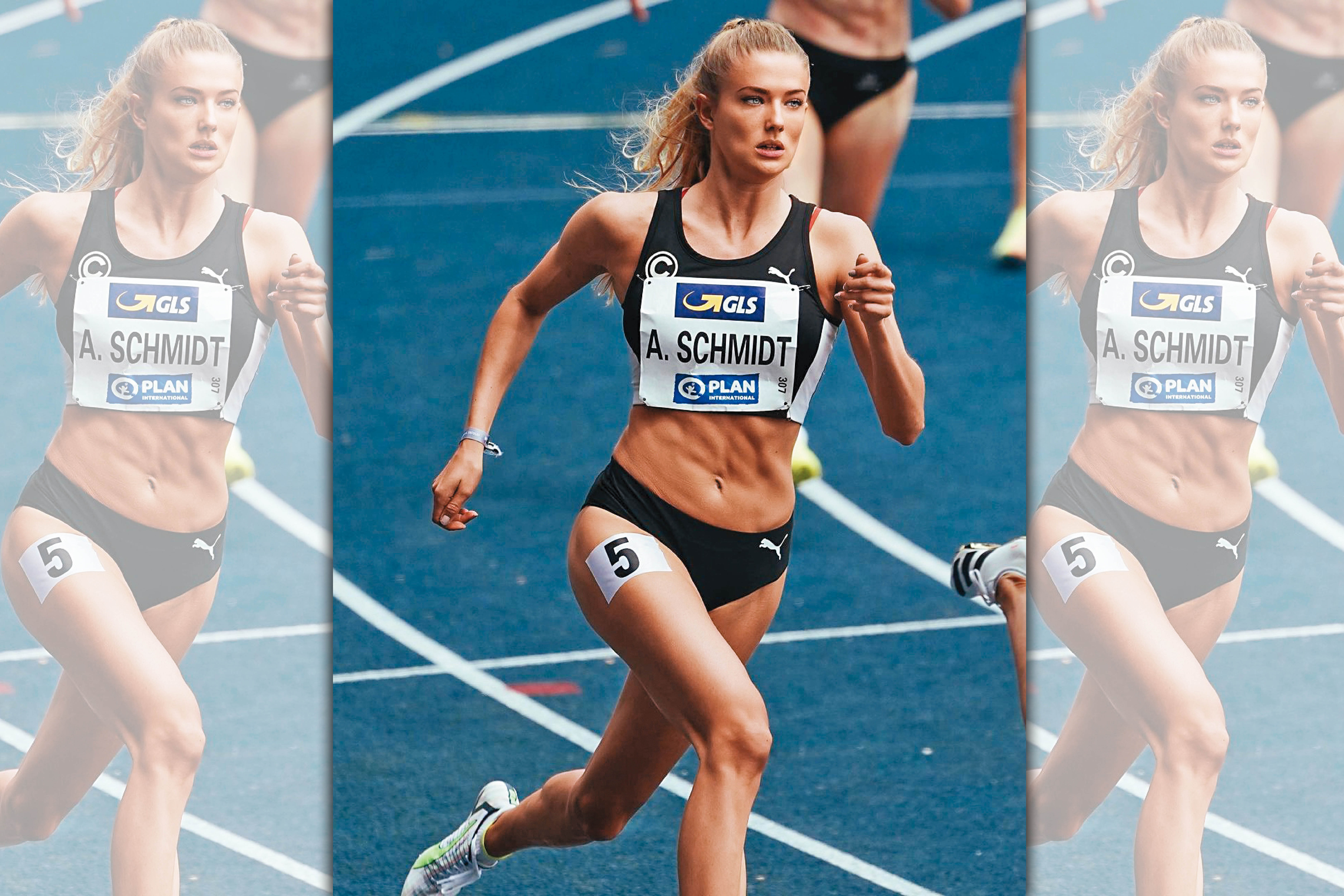 施密特被譽為「全球最性感運動員」，還沒出場就成話題焦點。（翻攝自Alica Schmidt IG）