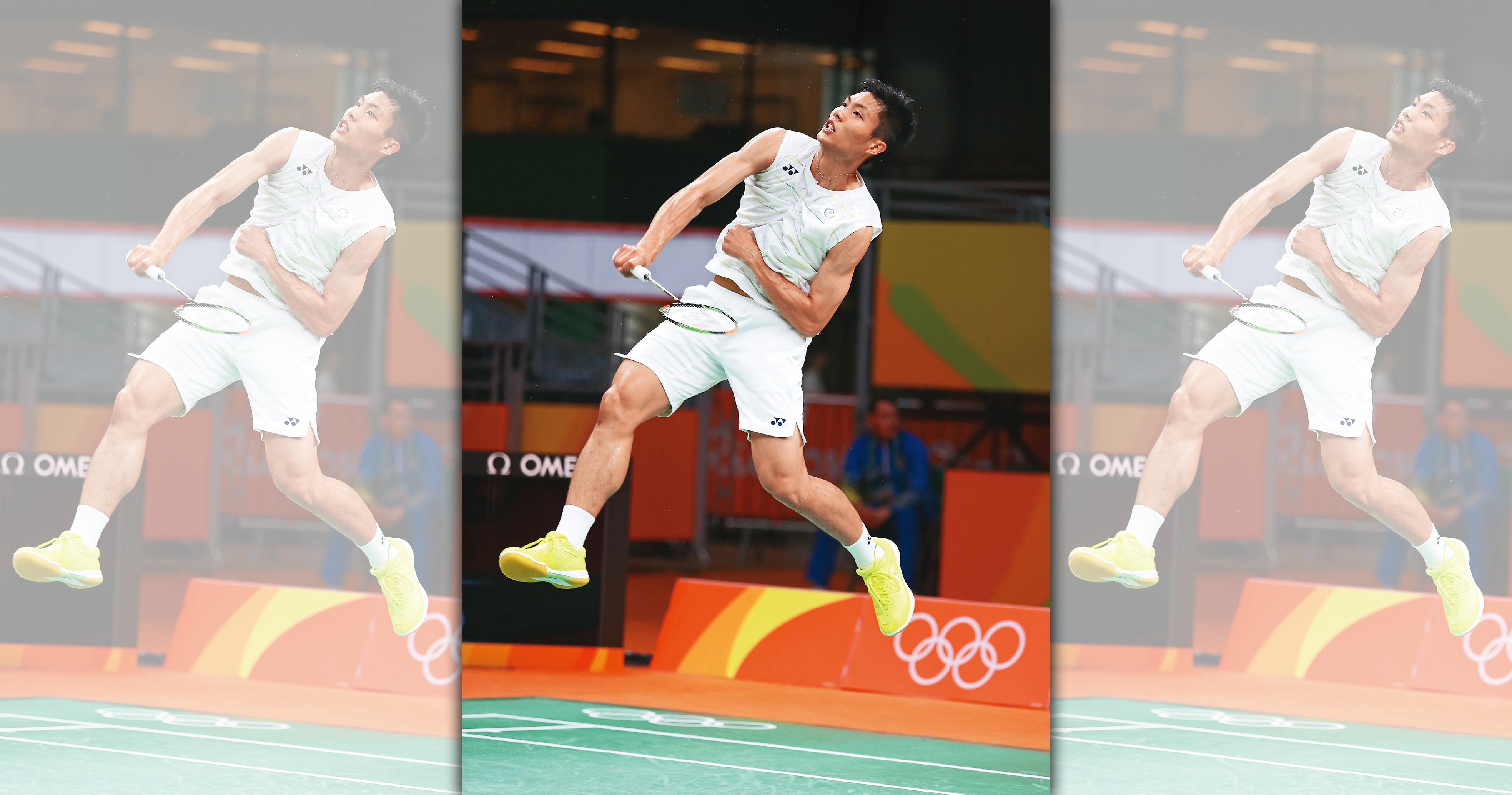 從5歲就開始握拍,周天成早早就把前進奧運當目標,如今更鎖定獎牌。(中華奧會提供)