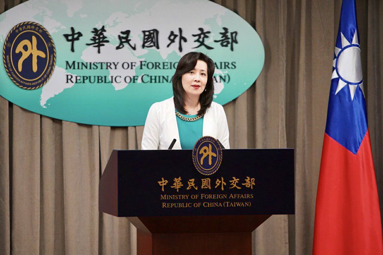 針對斯洛伐克透過歐盟捐台1萬劑疫苗，外交部發言人歐江安表達感謝。（外交部提供）