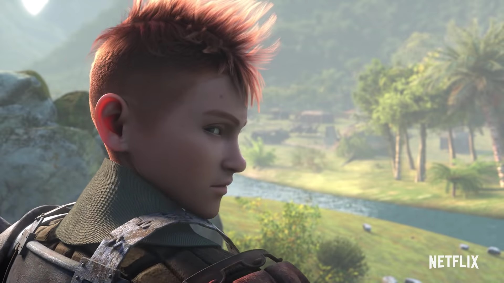 動畫電影《魔物獵人：公會傳奇》將在Netflix播出。（翻攝自Netflix YouTube）