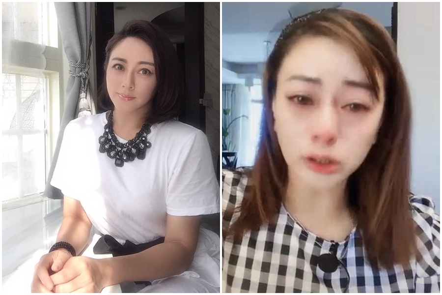 李婷宜是演成龍電影的「龍女郎」出身，日前她在某平台直播時，一時情緒失控，崩潰大哭。（圖／摘自李婷宜臉書、網路）