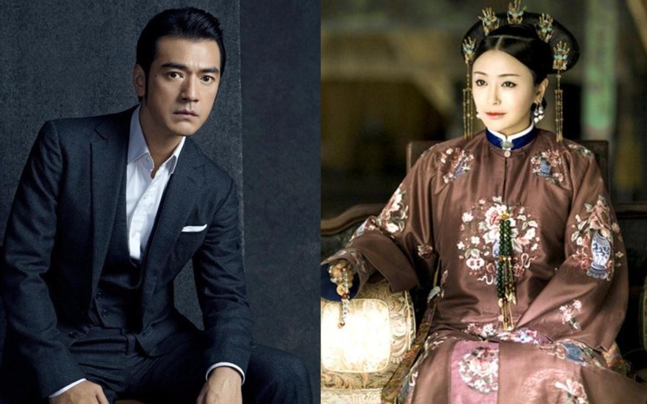 秦嵐(右圖)視金城武(左圖)為偶像。(翻攝自《延禧攻略》、《GQ》)