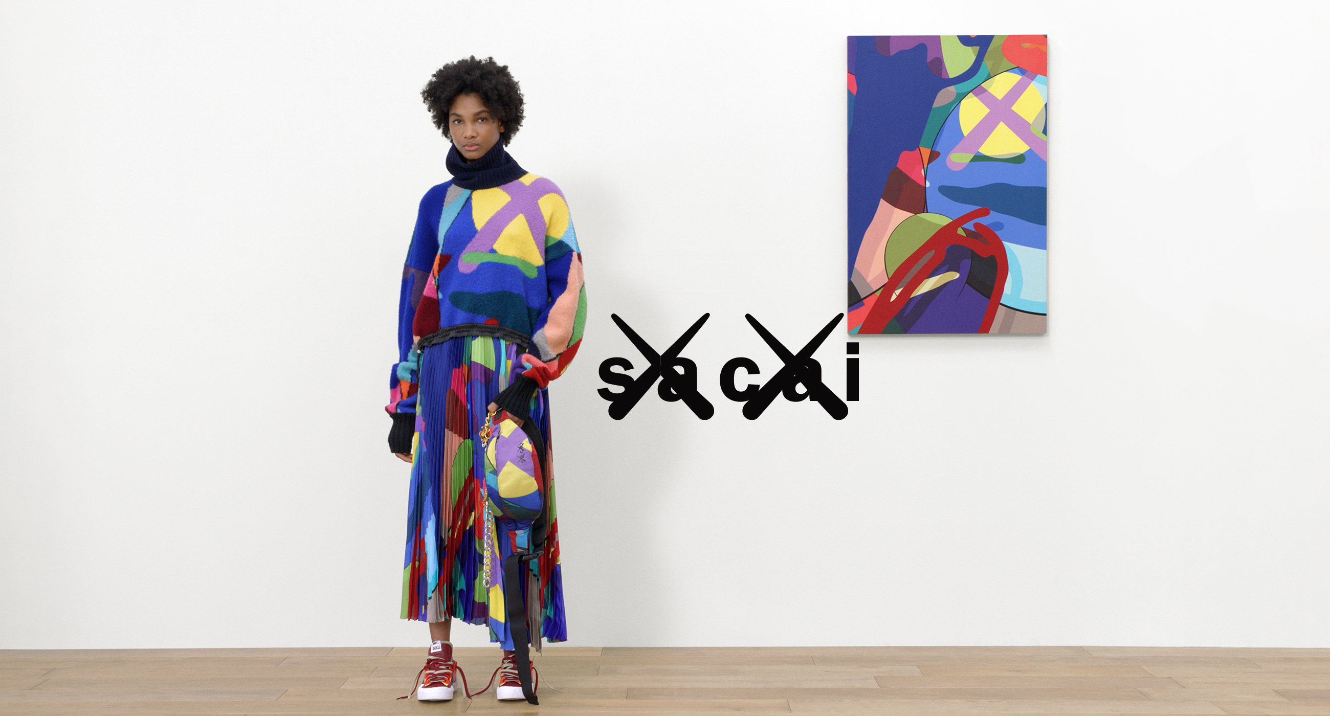 SACAI x KAWS攜手形塑當代時裝藝術，引領全球潮流趨向。（團團提供）