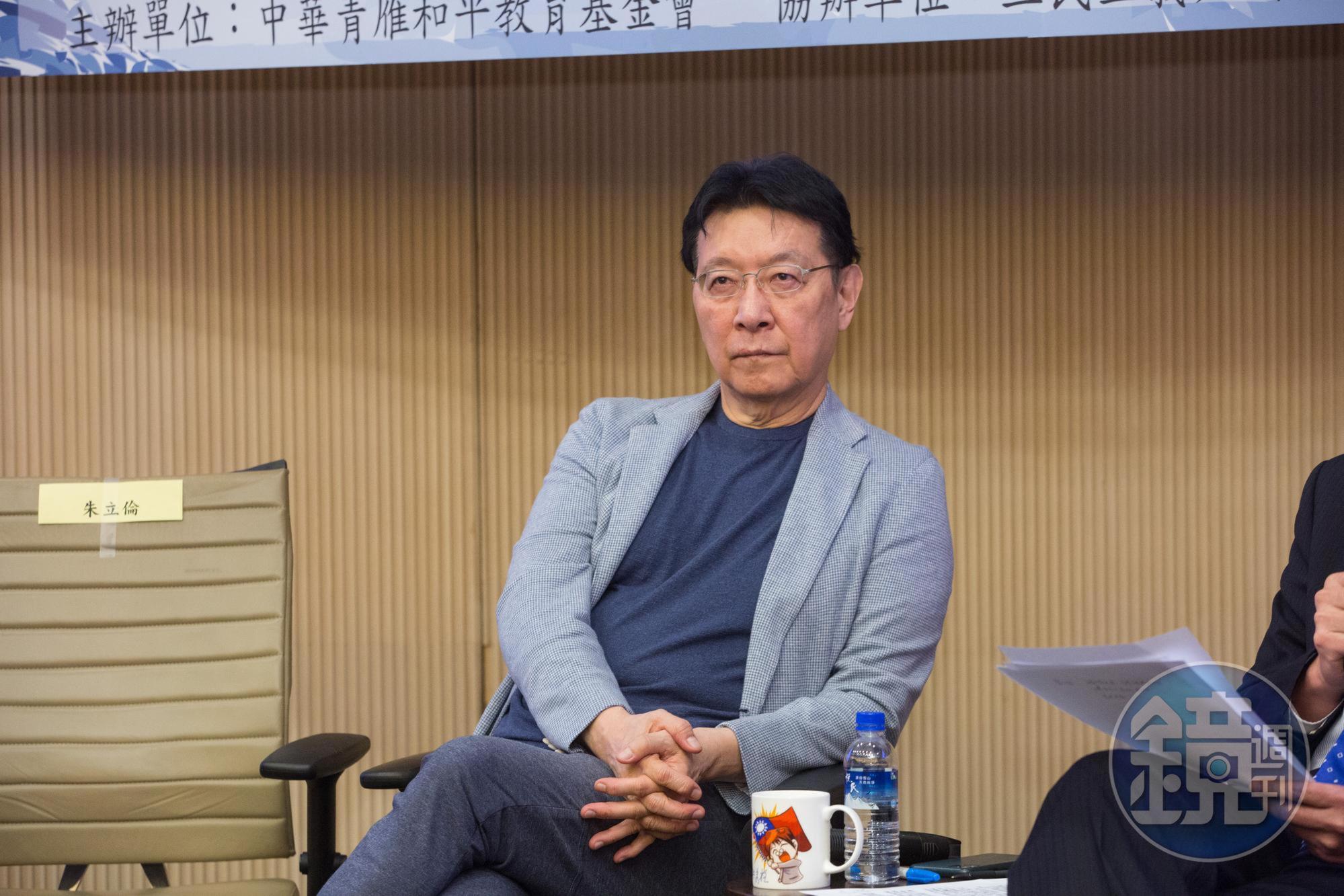 趙少康(圖)痛斥陳時中針對公開疫苗價格「居心叵測說」,到底是國文程度太差還是自己居心叵測。(本刊資料照)