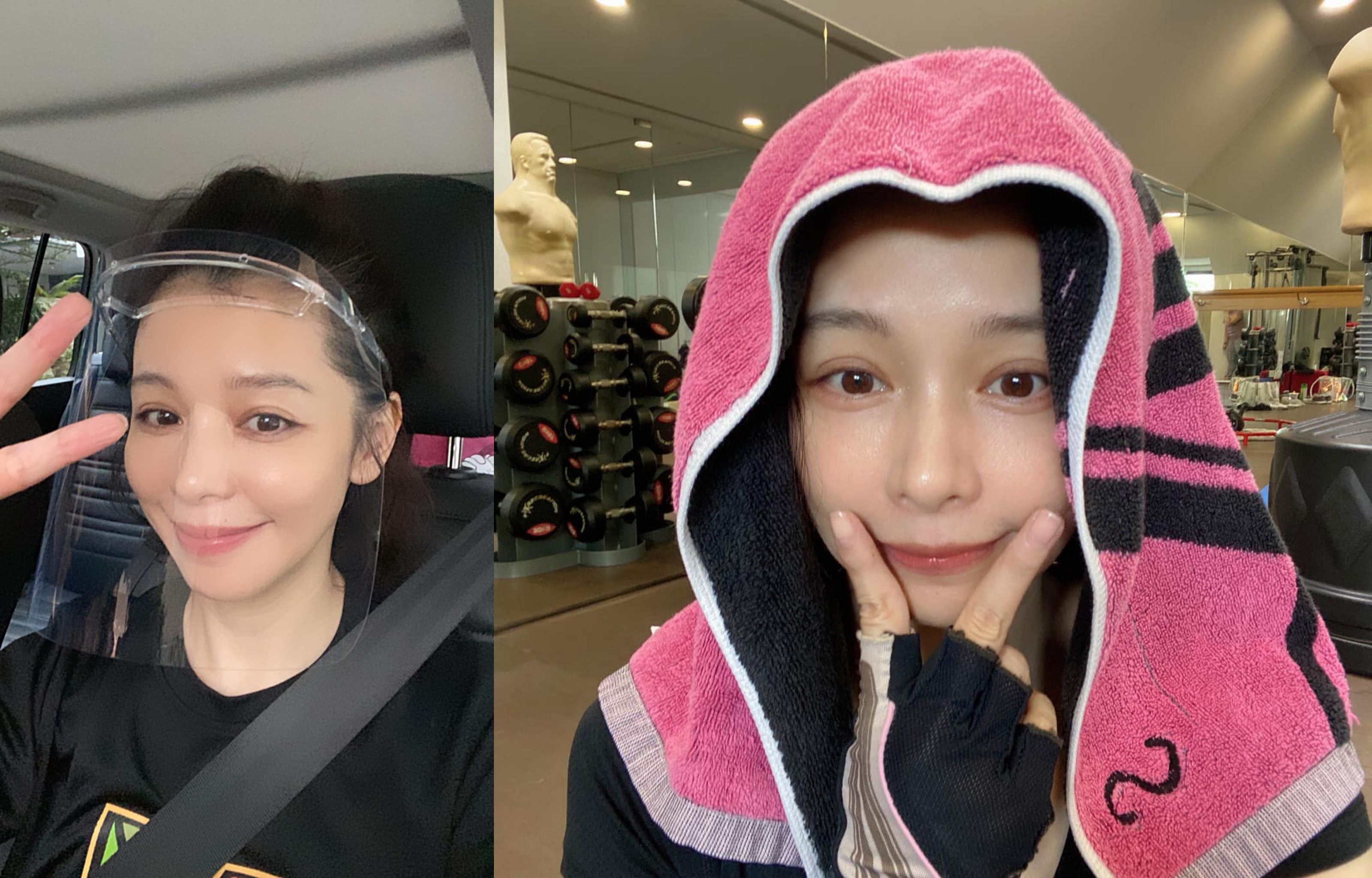 徐若瑄回新加坡後，發文很密集。（翻攝自徐若瑄臉書）