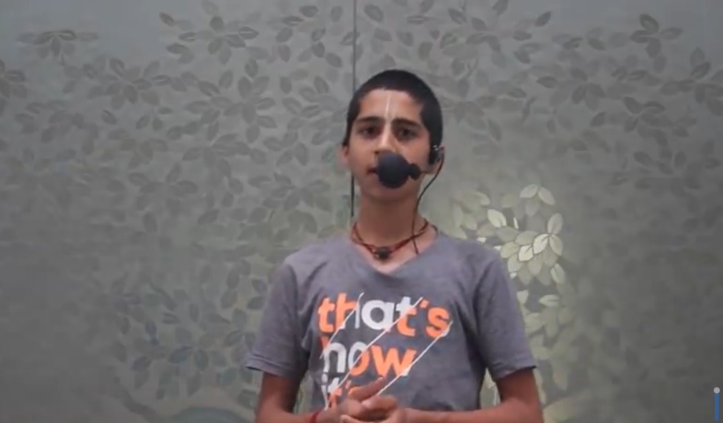 印度神童阿南德再度對未來全球疫情發出預言。（翻攝自Conscience YouTube 頻道）