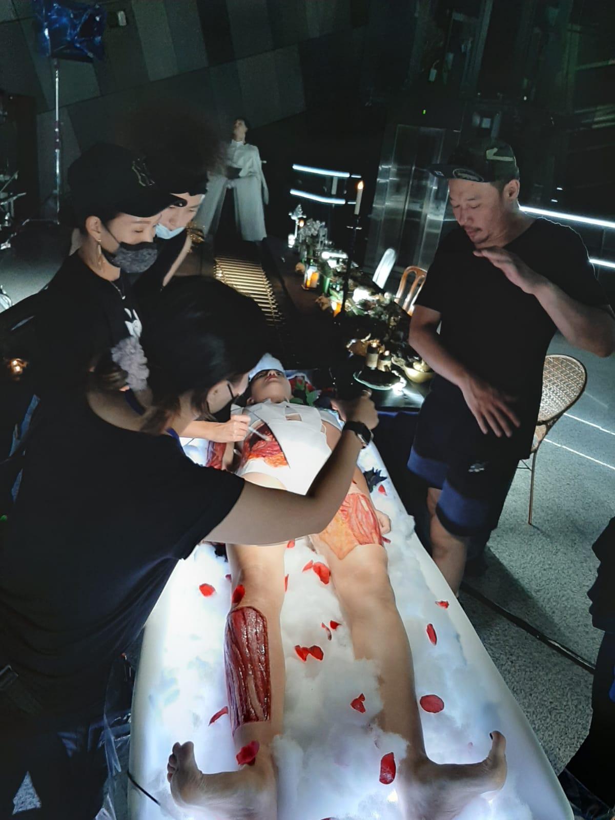 陳科維除了設計主角的服裝,也參與了短片劇本、場景與詞曲創作。(Alexander King Chen提供)