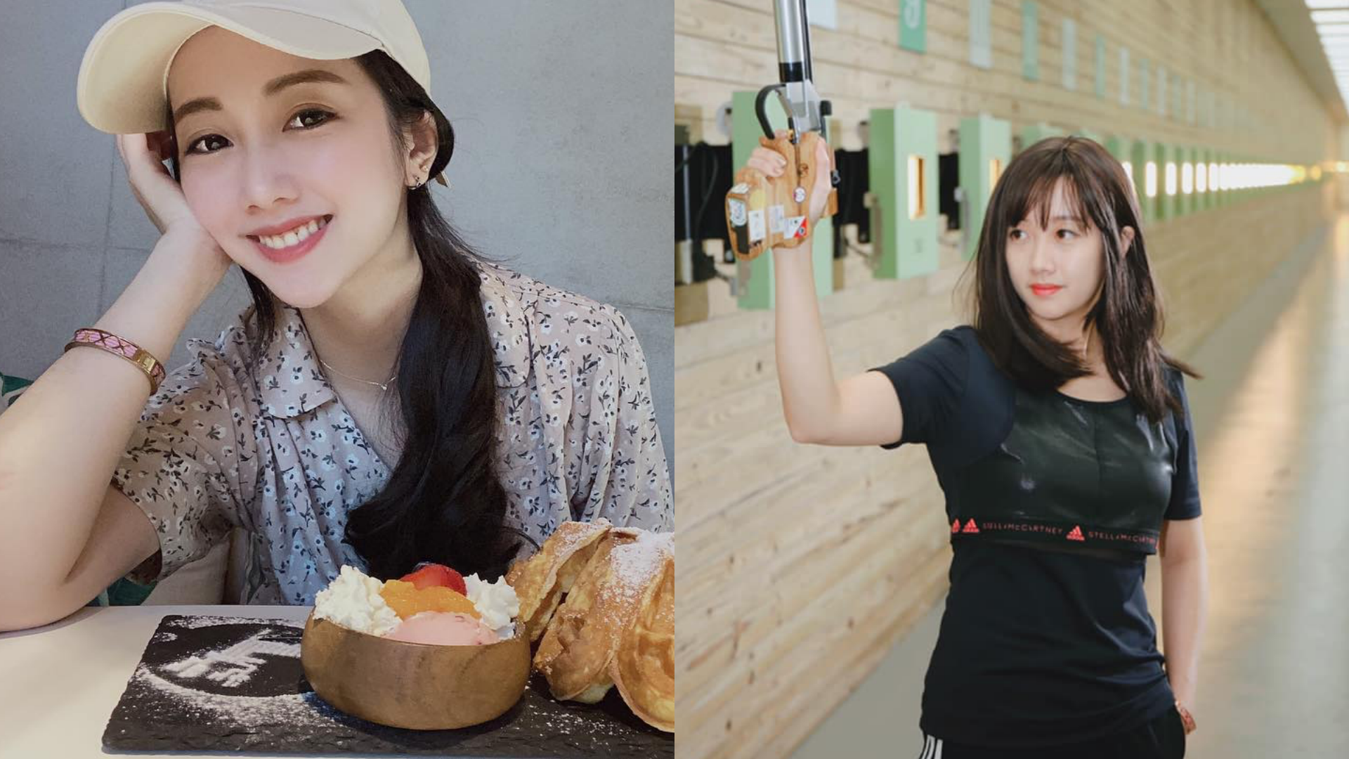 醫師潘建志發文透露自己關注的台灣東奧選手，吳佳穎高顏值引關注。（翻攝自吳佳穎臉書）