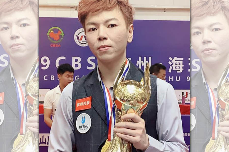 這次奧運選手搭經濟艙引發高度討論體壇選手，其曾是世界球王的撞球好手吳珈慶，也再度被網友想起。（翻攝自吳珈慶臉書）