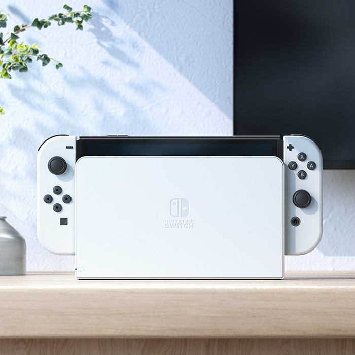 任天堂否認Switch OLED有較高利潤，同時強調目前沒有其他新機計畫。（翻攝自任天堂官網）  