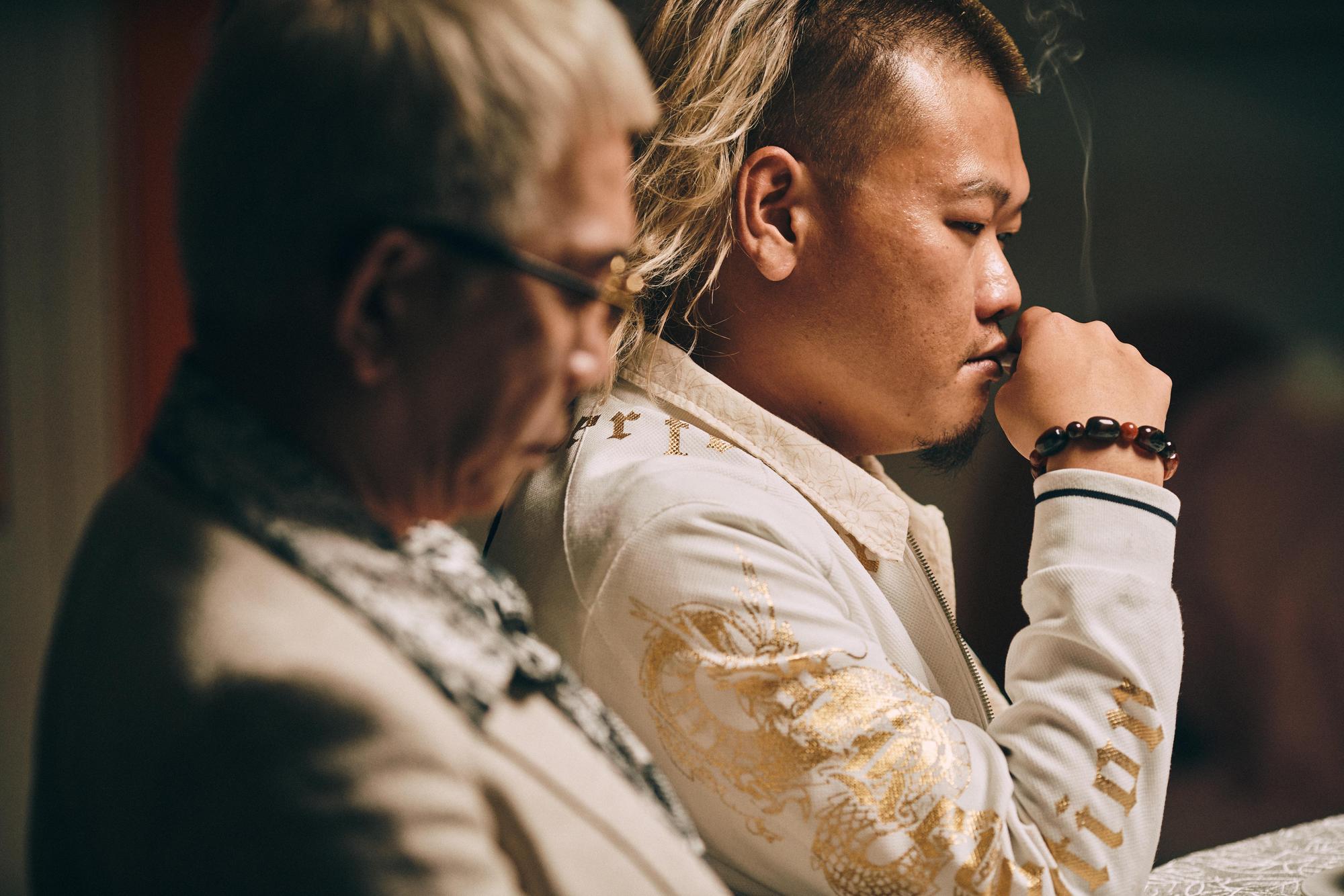 金馬男配角得主白只在片中飾演凶殘的黑幫份子「辣雞」,手段狠毒,令人不寒而慄,陳健朗最想為他寫外傳。(CATCHPLAY提供)