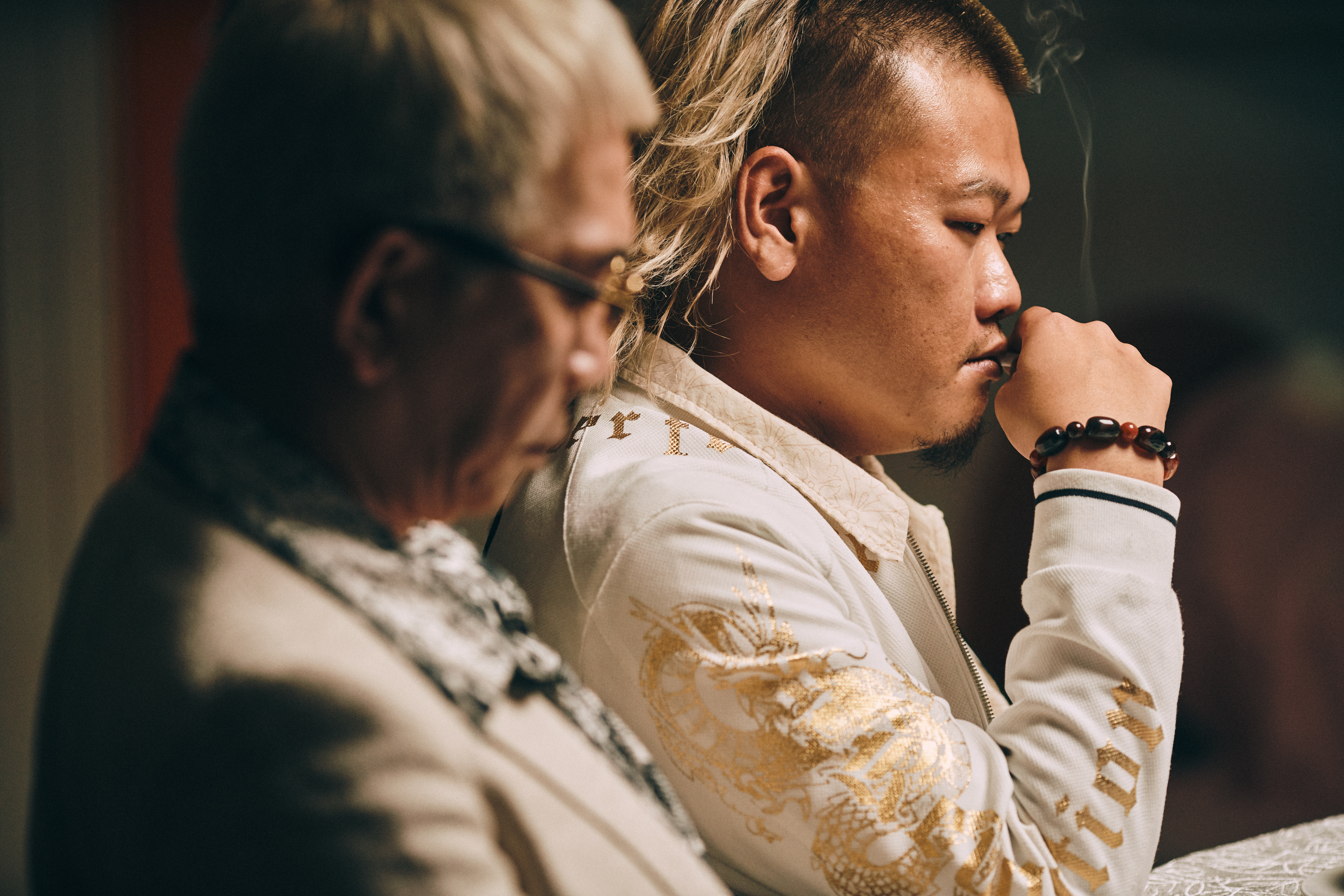 金馬男配角得主白只在片中飾演凶殘的黑幫份子「辣雞」,手段狠毒,令人不寒而慄,陳健朗最想為他寫外傳。(CATCHPLAY提供)