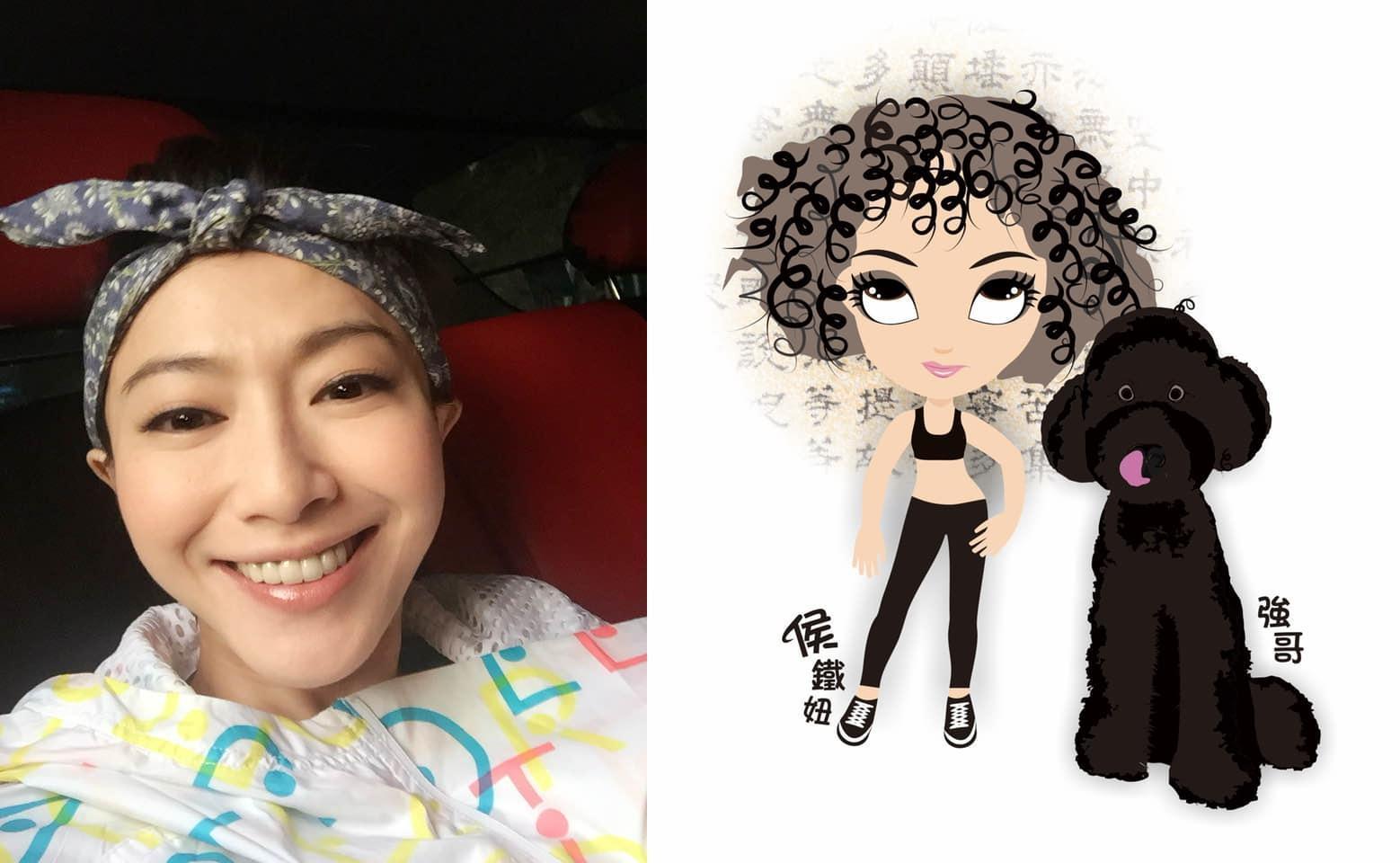 侯怡君的婚姻,爆出有了小三介入,她在臉書上報平安之餘,也順便再次嗆聲。(翻攝侯怡君臉書)