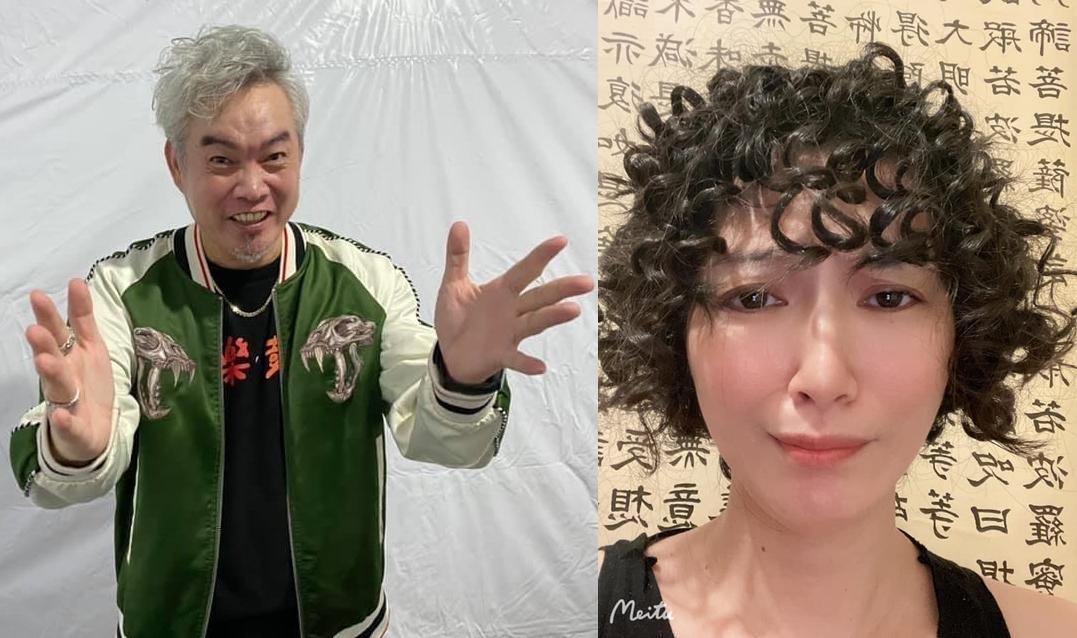 康康公開幫槓小三的侯怡君加油。（翻攝侯怡君、康康臉書）