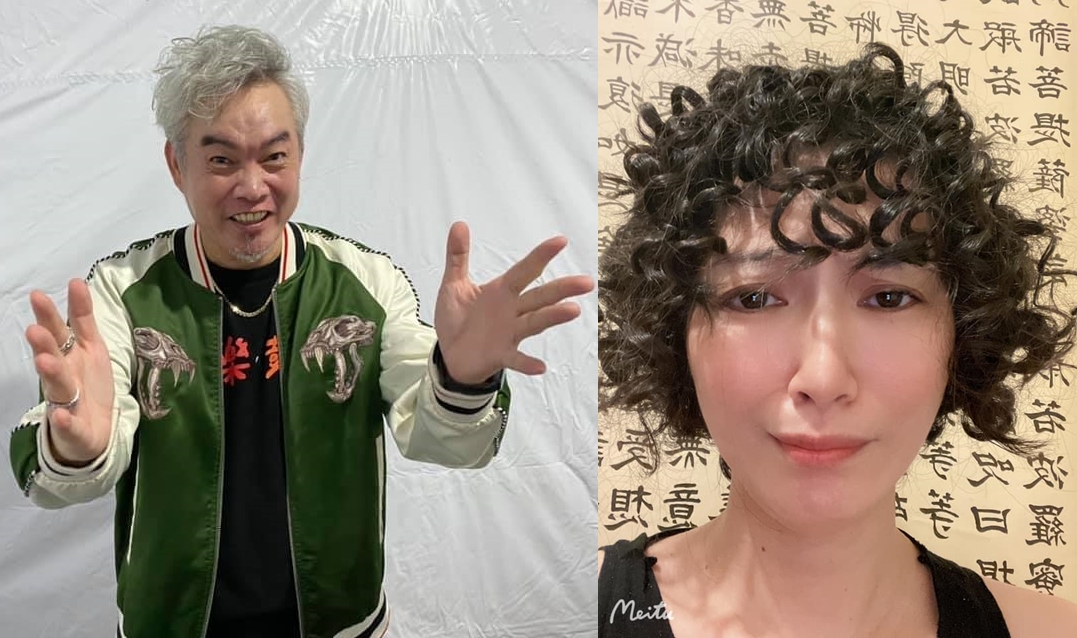 康康公開幫槓小三的侯怡君加油。（翻攝侯怡君、康康臉書）