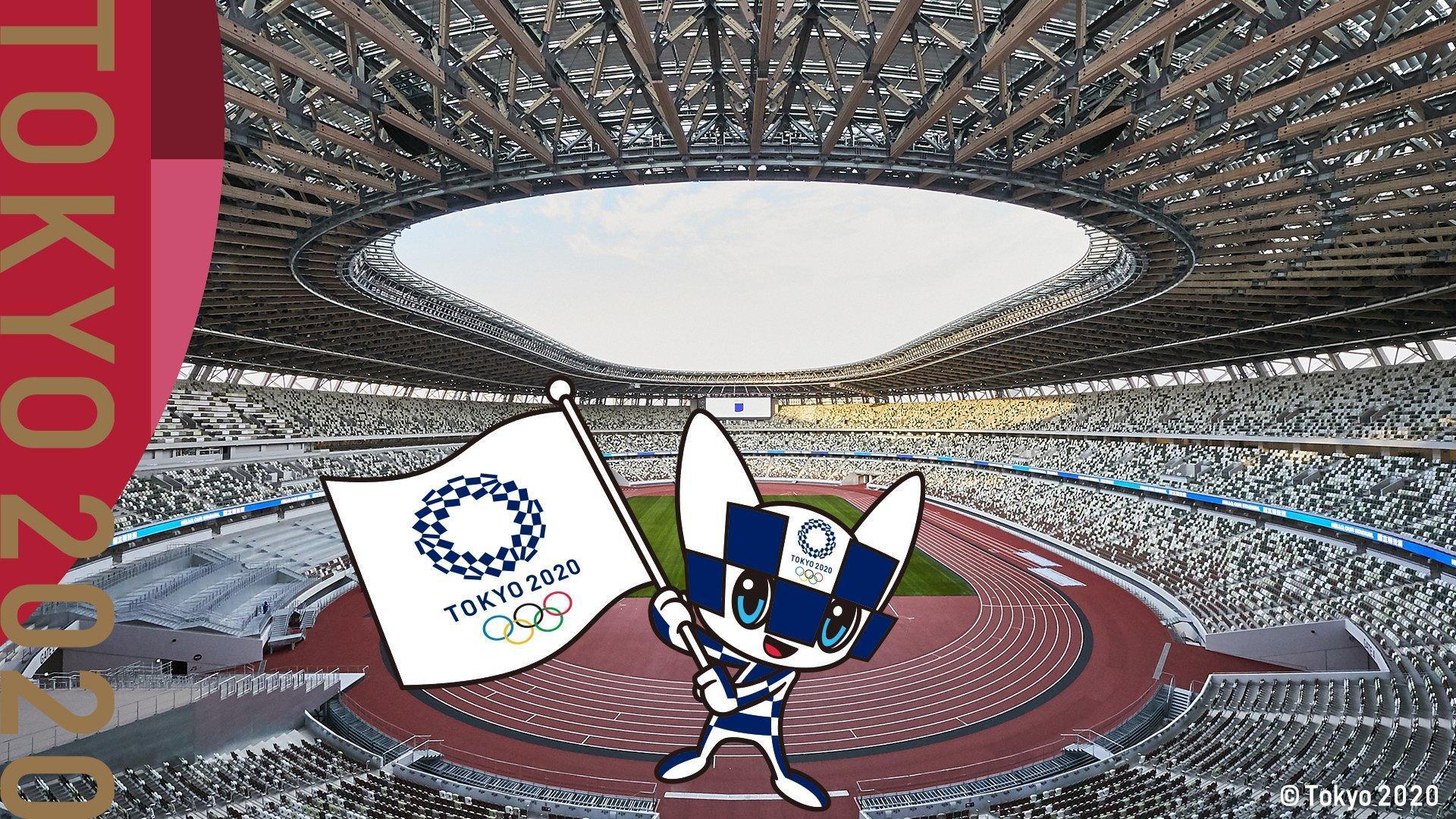 東京奧運今天晚上將在新國立競技場揭開序幕。(翻攝自東京奧運Twitter)