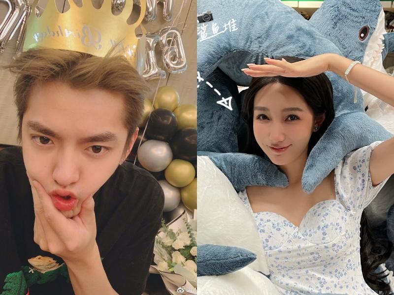 都美竹昨(22日)再曝被吳亦凡誘騙發生性關係的細節。(翻攝自吳亦凡、都美竹微博)