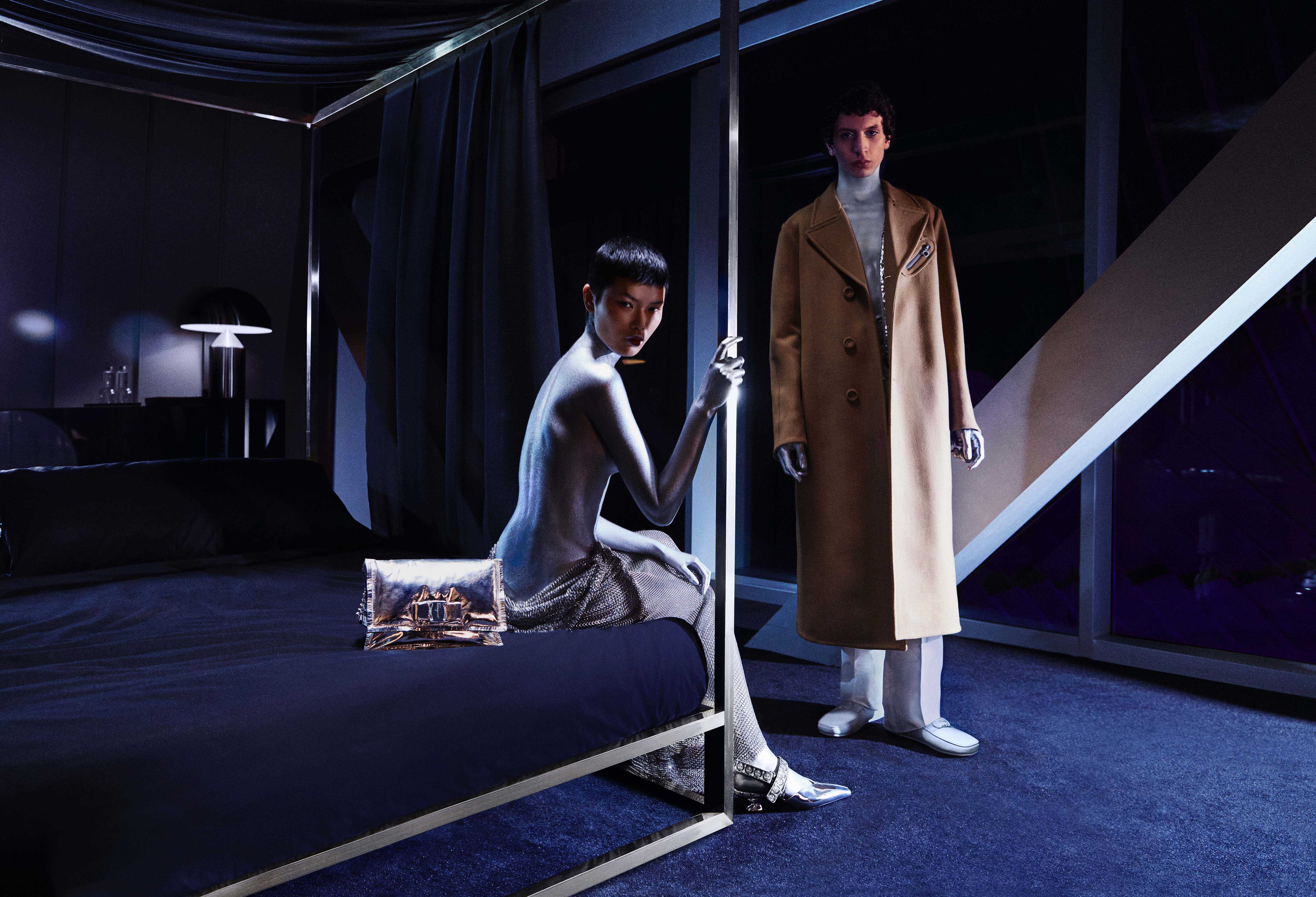 德國新浪潮大師文溫德斯，為Salvatore Ferragamo掌鏡執導2021年秋冬系列廣告片《A Future Together》。（Salvatore Ferragamo提供）