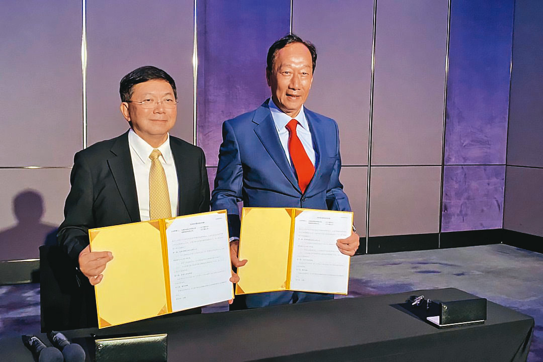 鴻海創辦人郭台銘投50億元入股台康，成單一最大股東，雙方攜手搶搭國際大廠生物藥代工列車。（台康生技提供）