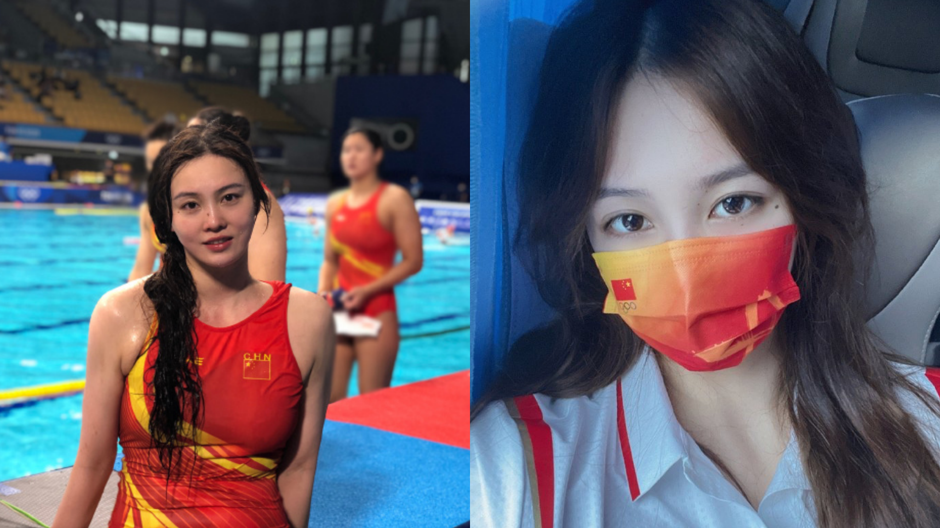 熊敦瀚不僅臉蛋甜美,身材也纖細修長。(翻攝自熊敦瀚微博)