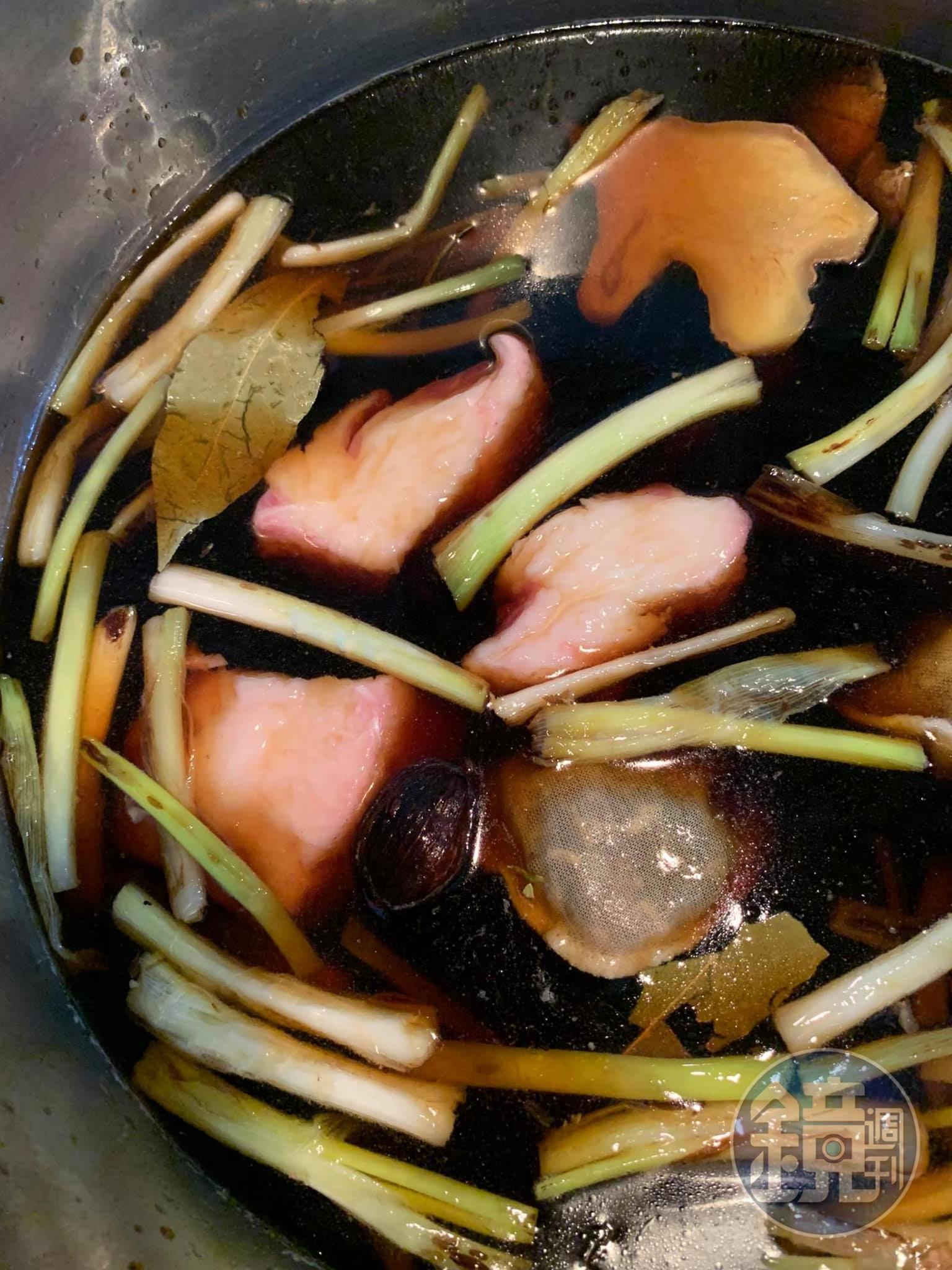 放入牛油。