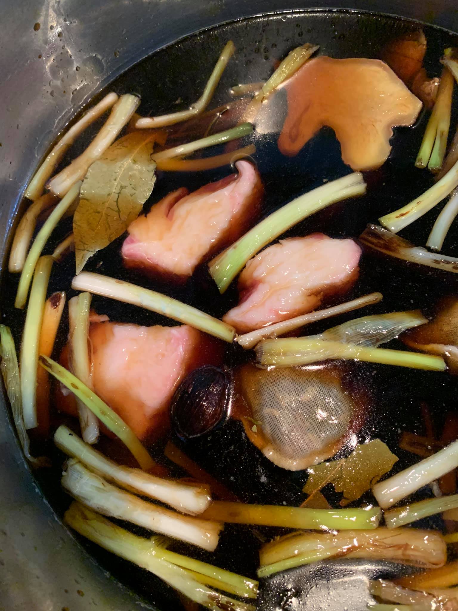 放入牛油。