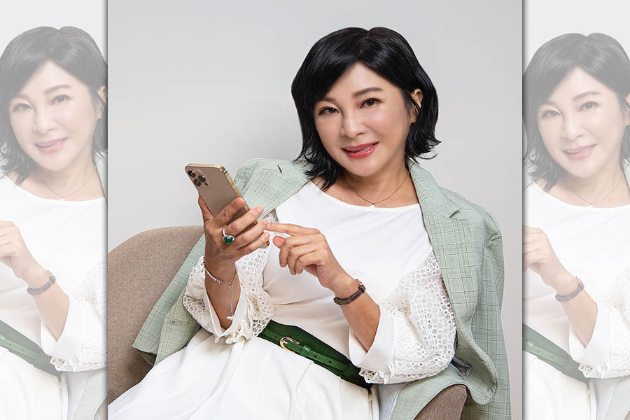 網友製作假的吳淡如podcast頻道，還在其中放置A片。（翻攝自吳淡如臉書）