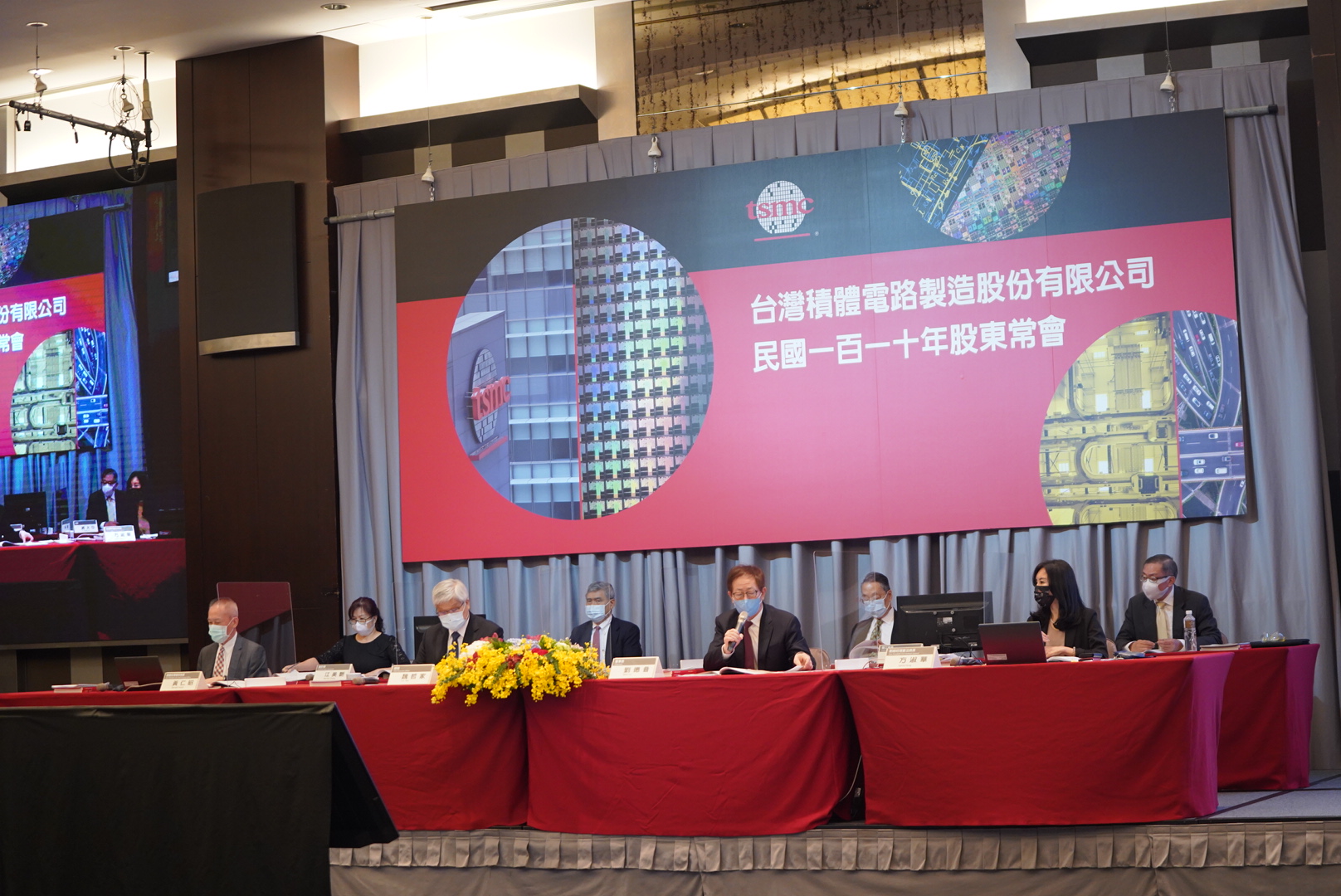 為支付疫苗採購，台積電提列為營業費用。（台積電提供）