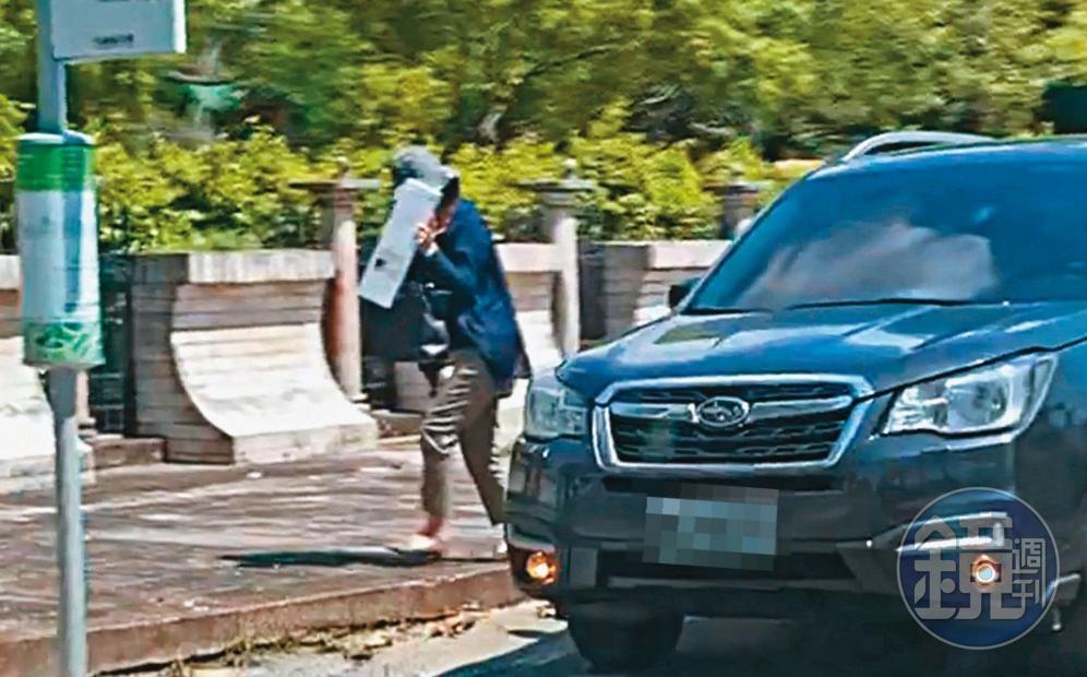 結束幽會後，黃信融將車開回原會合處，讓H女下車離開。